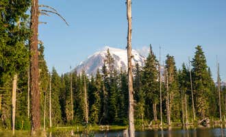 Camping near Takhlakh Lake Campground: Horseshoe Lake, Gifford Pinchot National Forest, Washington