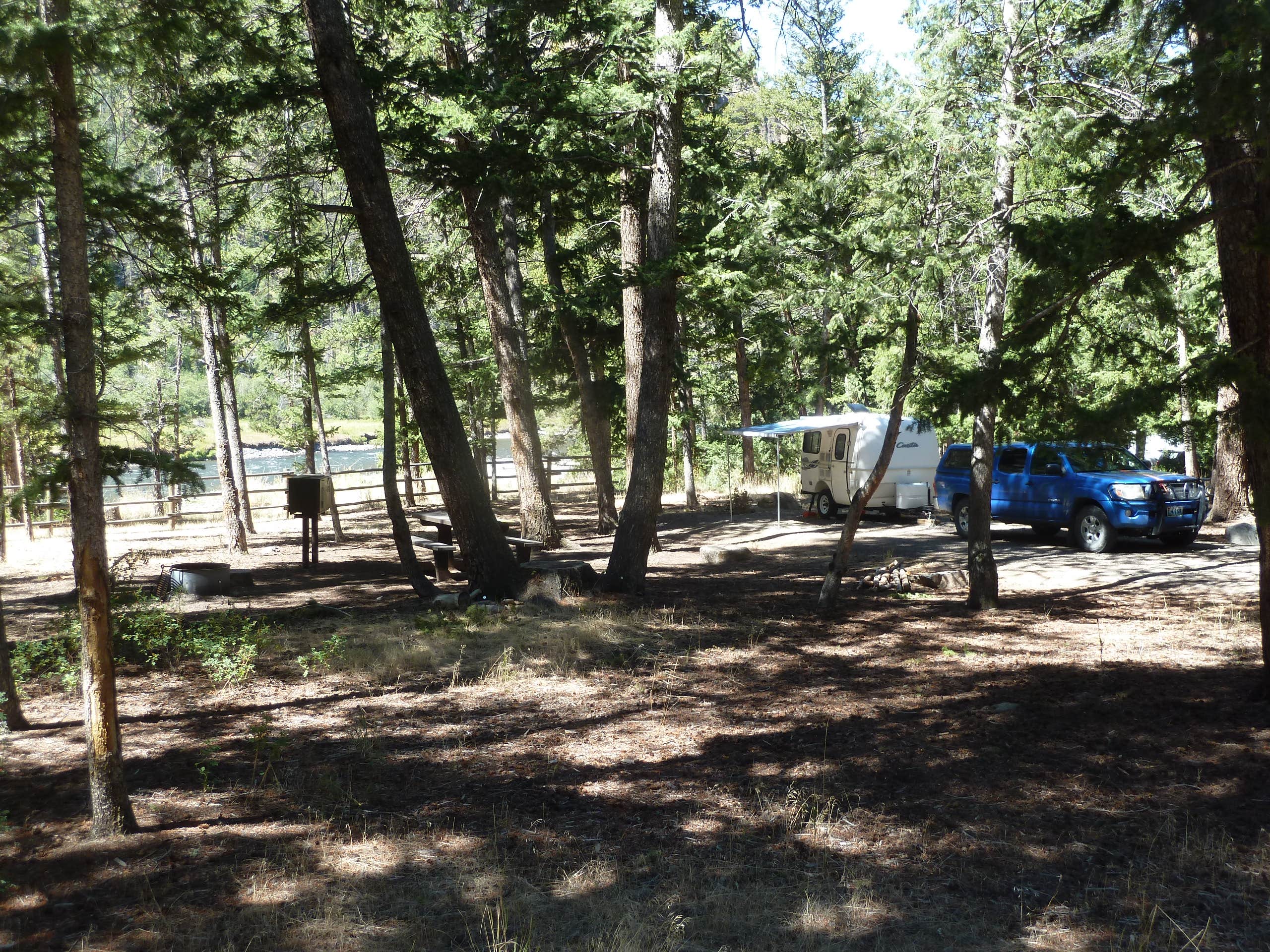 Gretchen B.'s photo at Newton Creek Campground near Shoshone National Forest