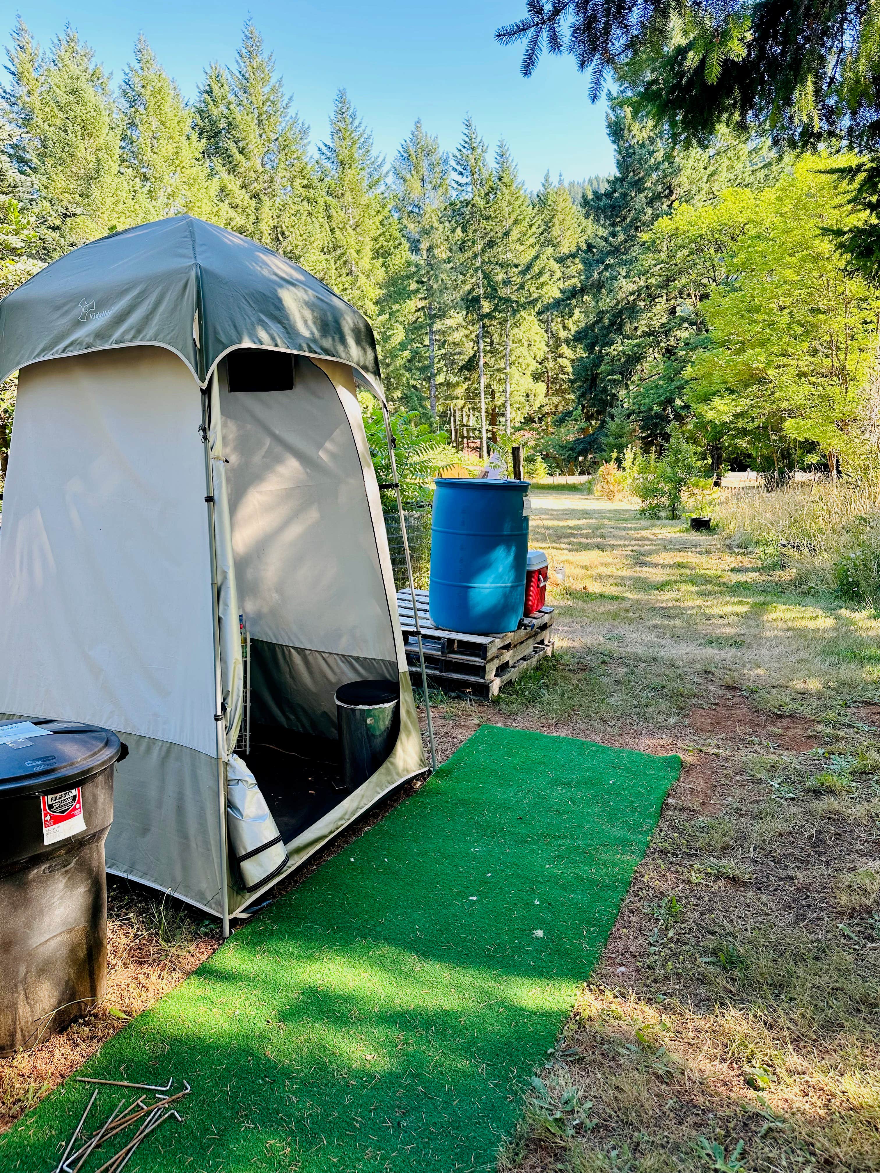 Jason D.'s photo of tent camping at Stoney Acres Farmstead near Pleasant Hill, OR