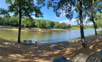 Carson C.'s photo of camping with pets at Indian Lakes Resort near Cabot, AR
