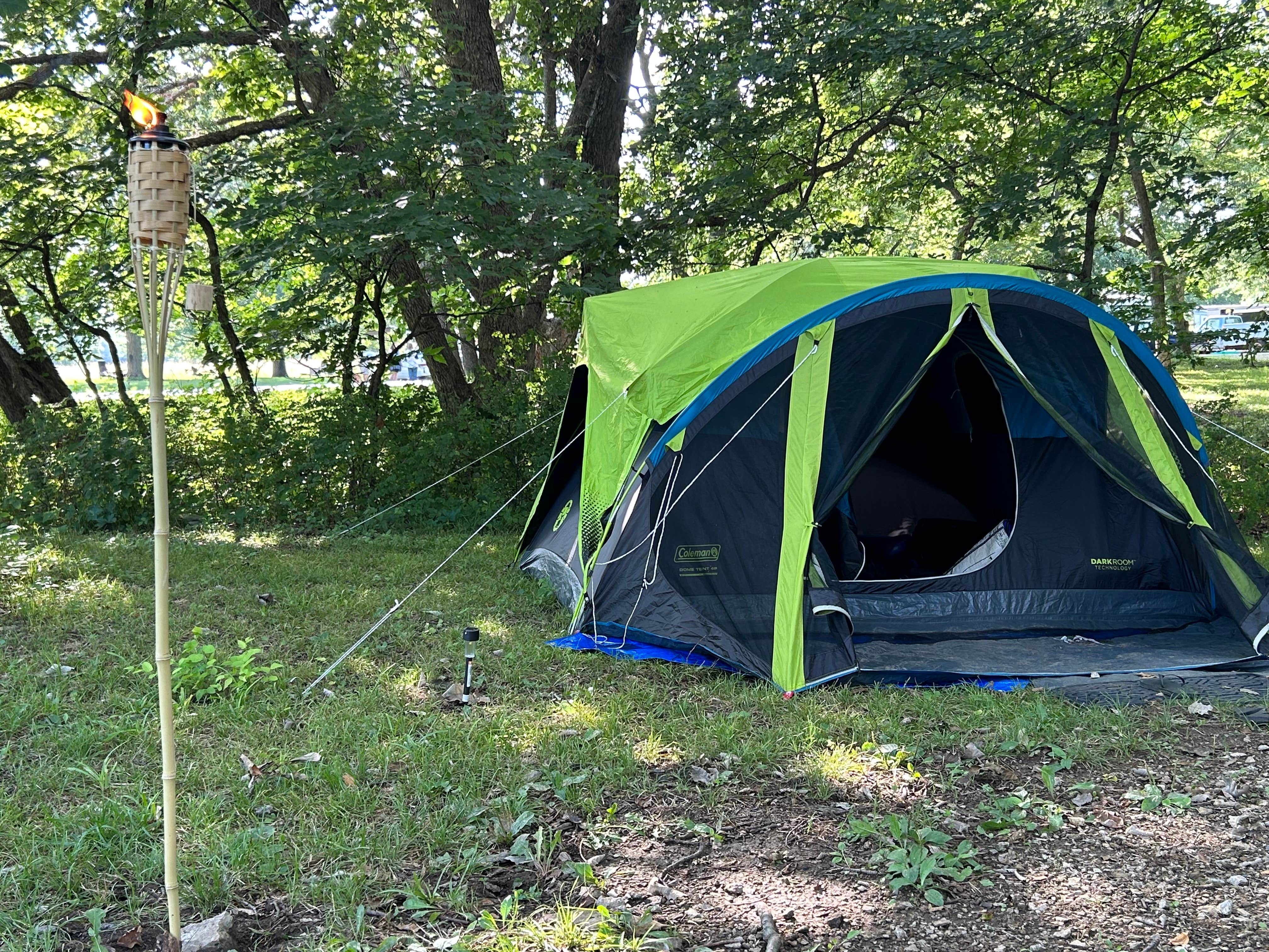 Tracy W.'s photo at Prairie Clover Campground — Clinton State Park near Overbrook, KS