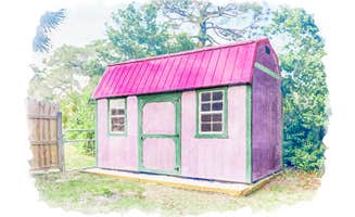 Alyssa C.'s photo of a cabin at Homosassa Hippie Hut near Lutz, FL