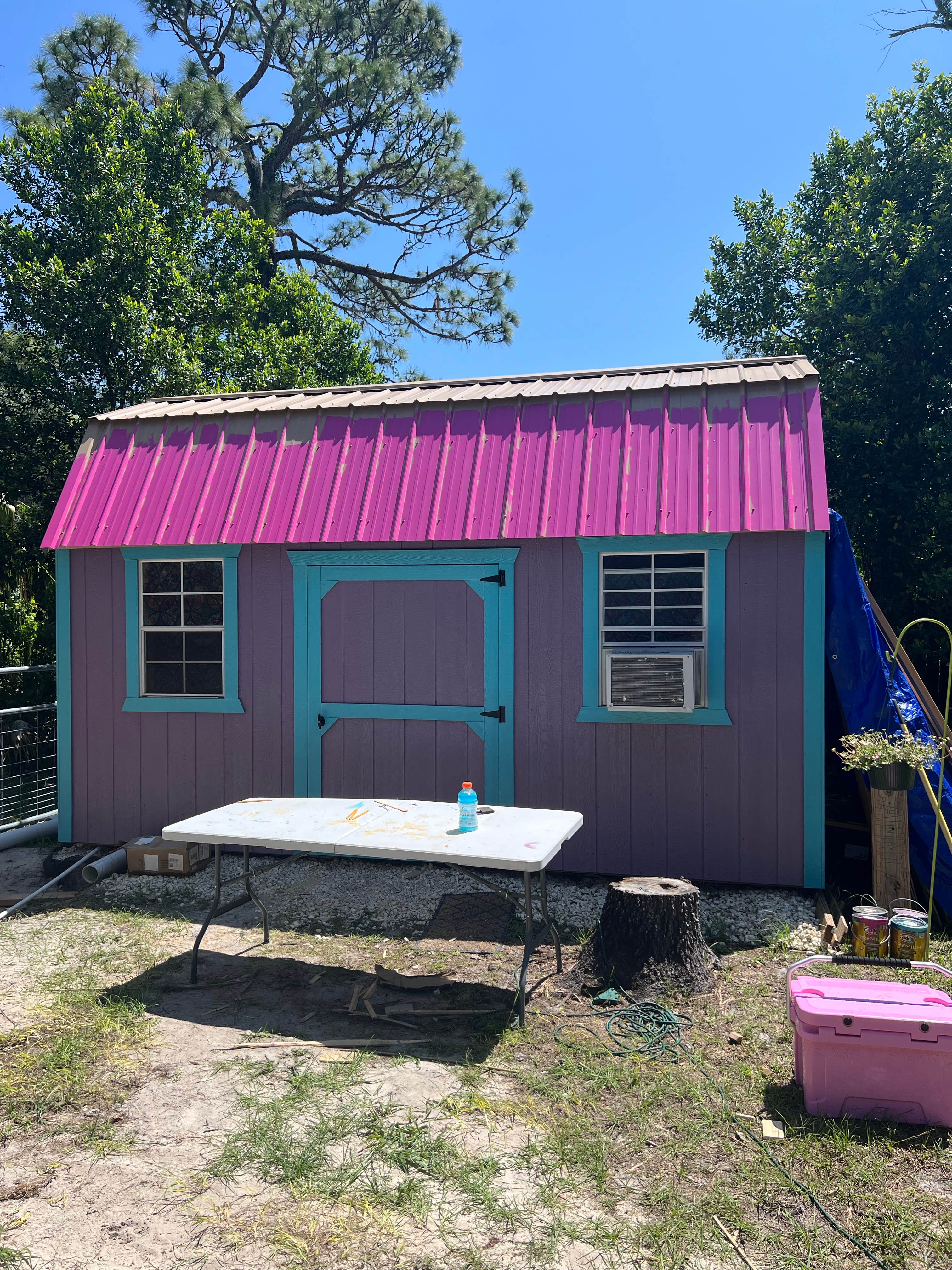 Camper submitted image from Homosassa Hippie Hut - 2