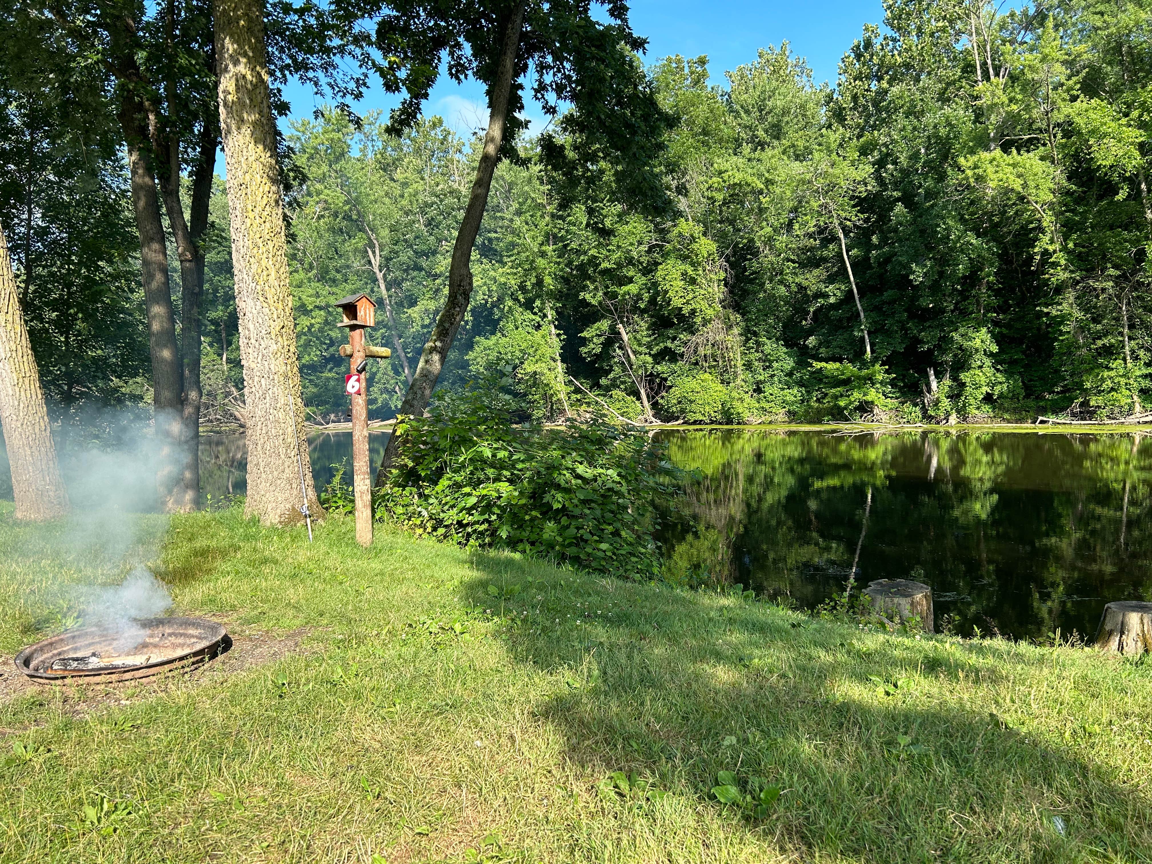 Camper-submitted photo at Maple River Campground near Hamilton, MI
