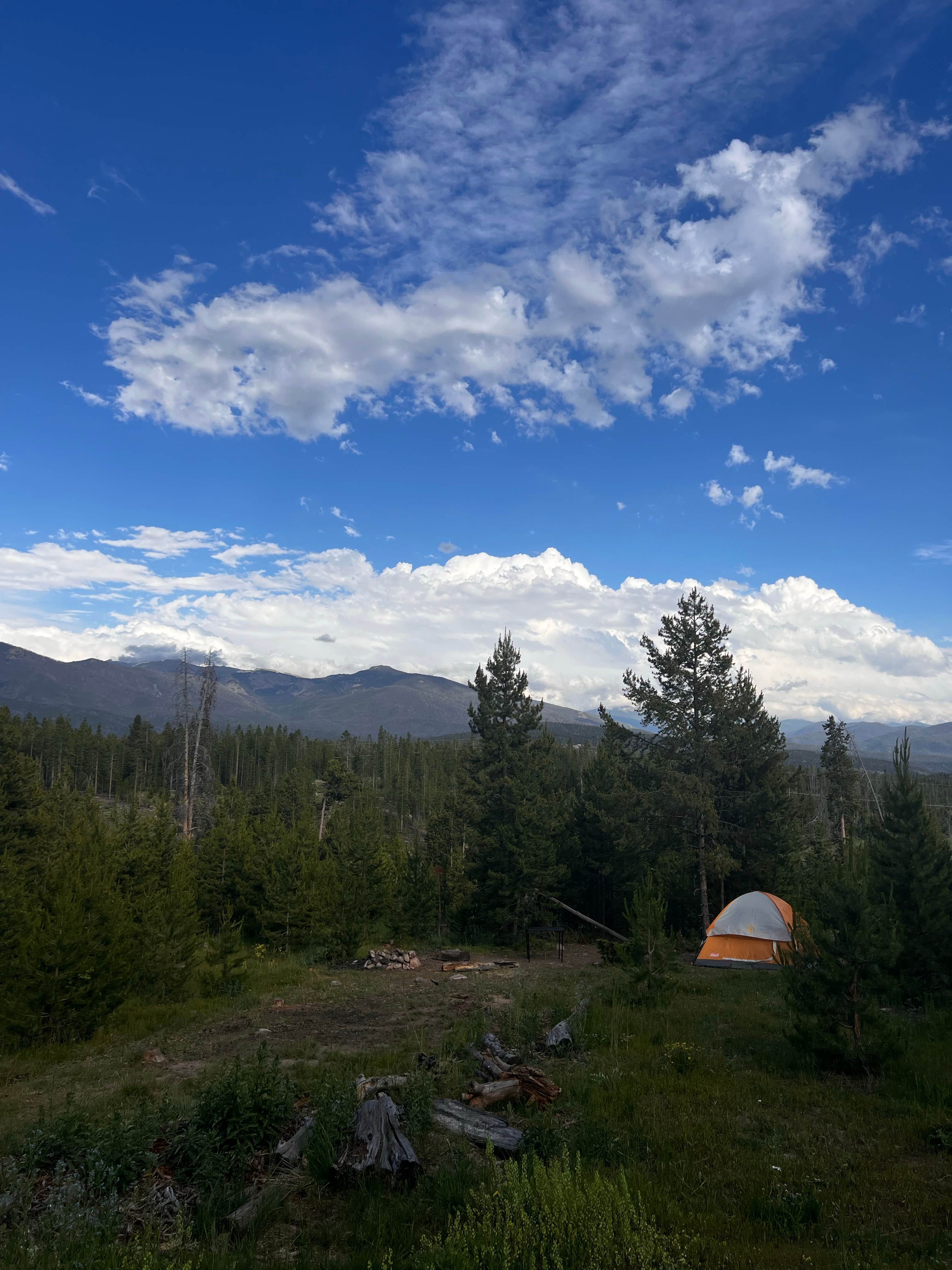 Camper-submitted photo at Stillwater Pass Dispersed Campsite near Grand Lake, CO