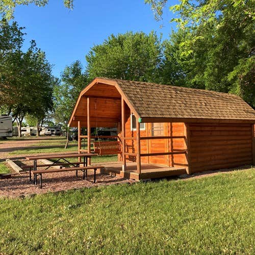 The Mitchell KOA ..'s photo of a cabin at Mitchell KOA near Geddes, SD