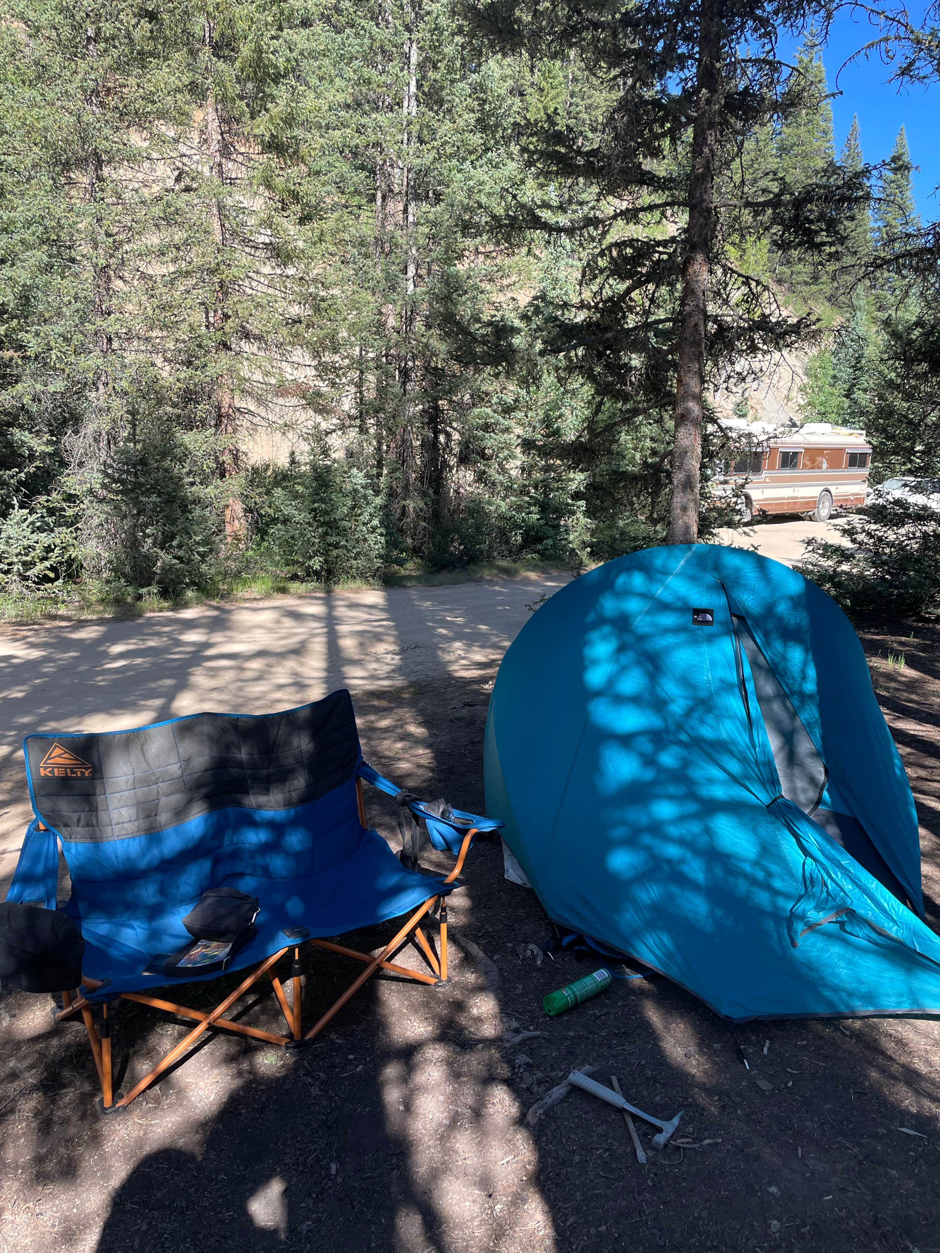 Coen W.'s photo of a dispersed camping area at Anvil Dispersed Campground- ROAD CLOSED near Ouray, CO