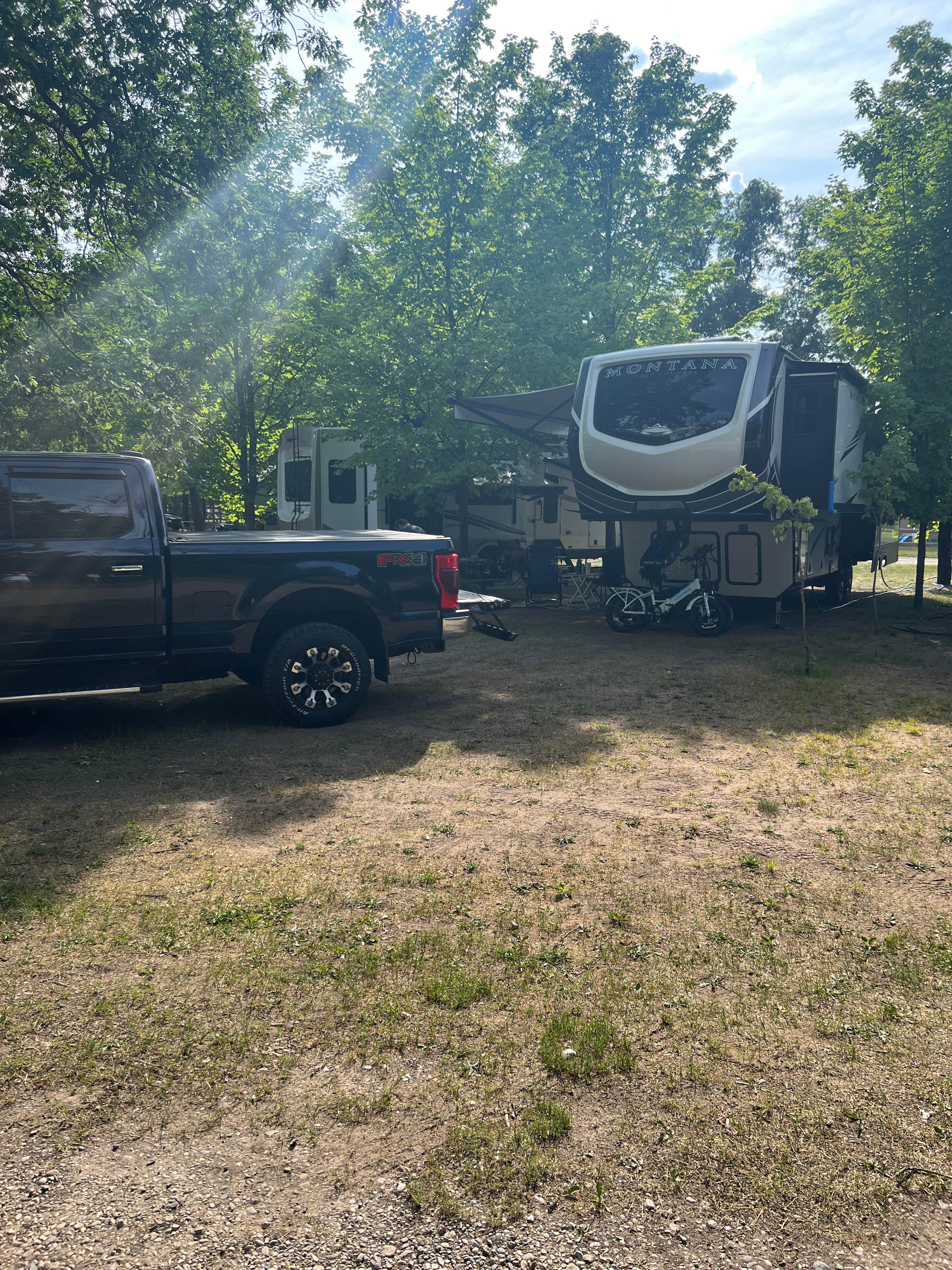 Camper-submitted photo at Kestelwoods Campground near South Branch, MI