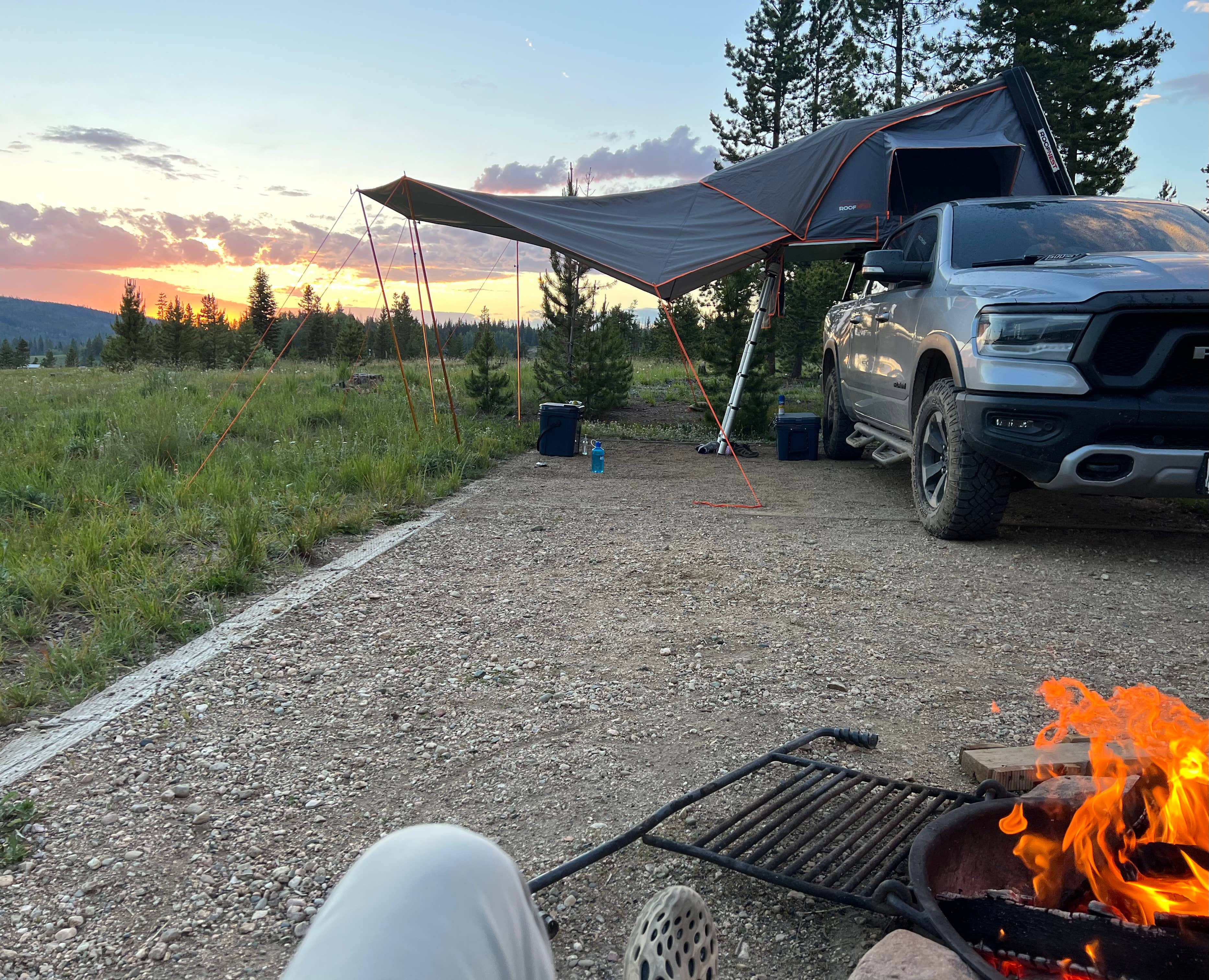 Camper-submitted photo at Bockman Campground — State Forest State Park near Gould, CO