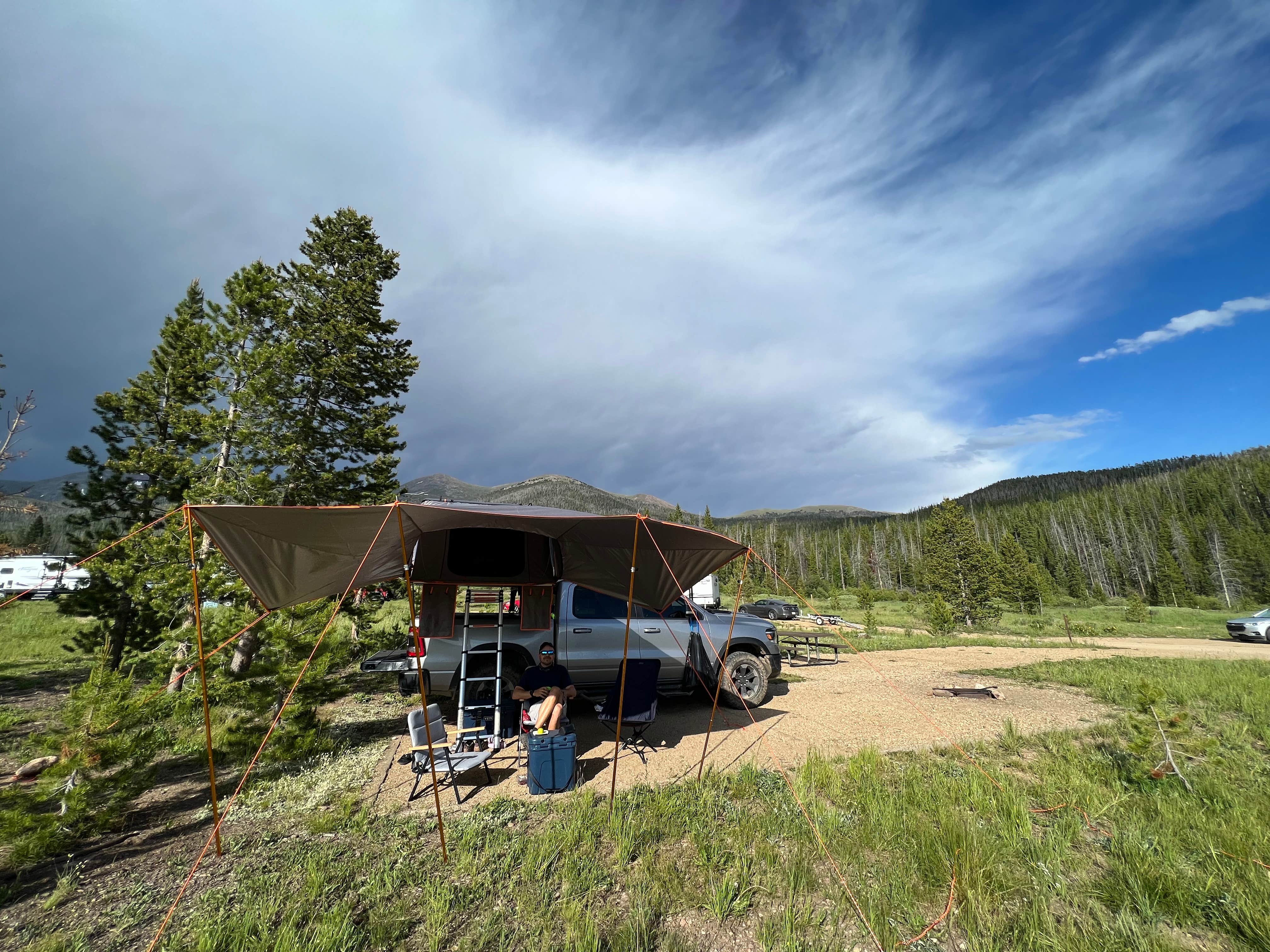 Camper-submitted photo at Bockman Campground — State Forest State Park near Gould, CO