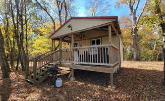 Julie W.'s photo of a cabin at Sandy Springs Campground near Carlisle, KY