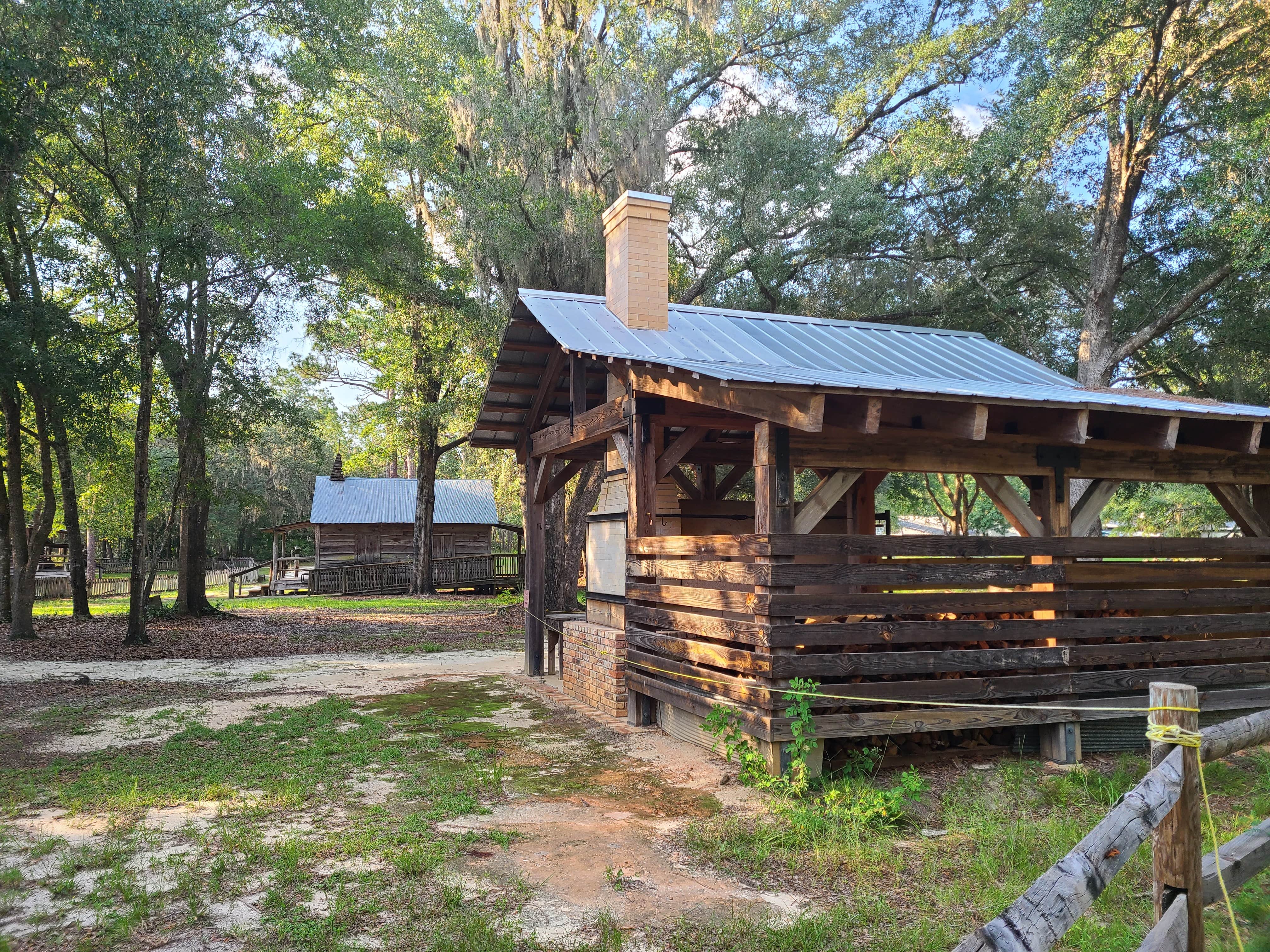Eric R.'s photo of glamping accommodations at Silver Springs State Park Campground near Belleview, FL