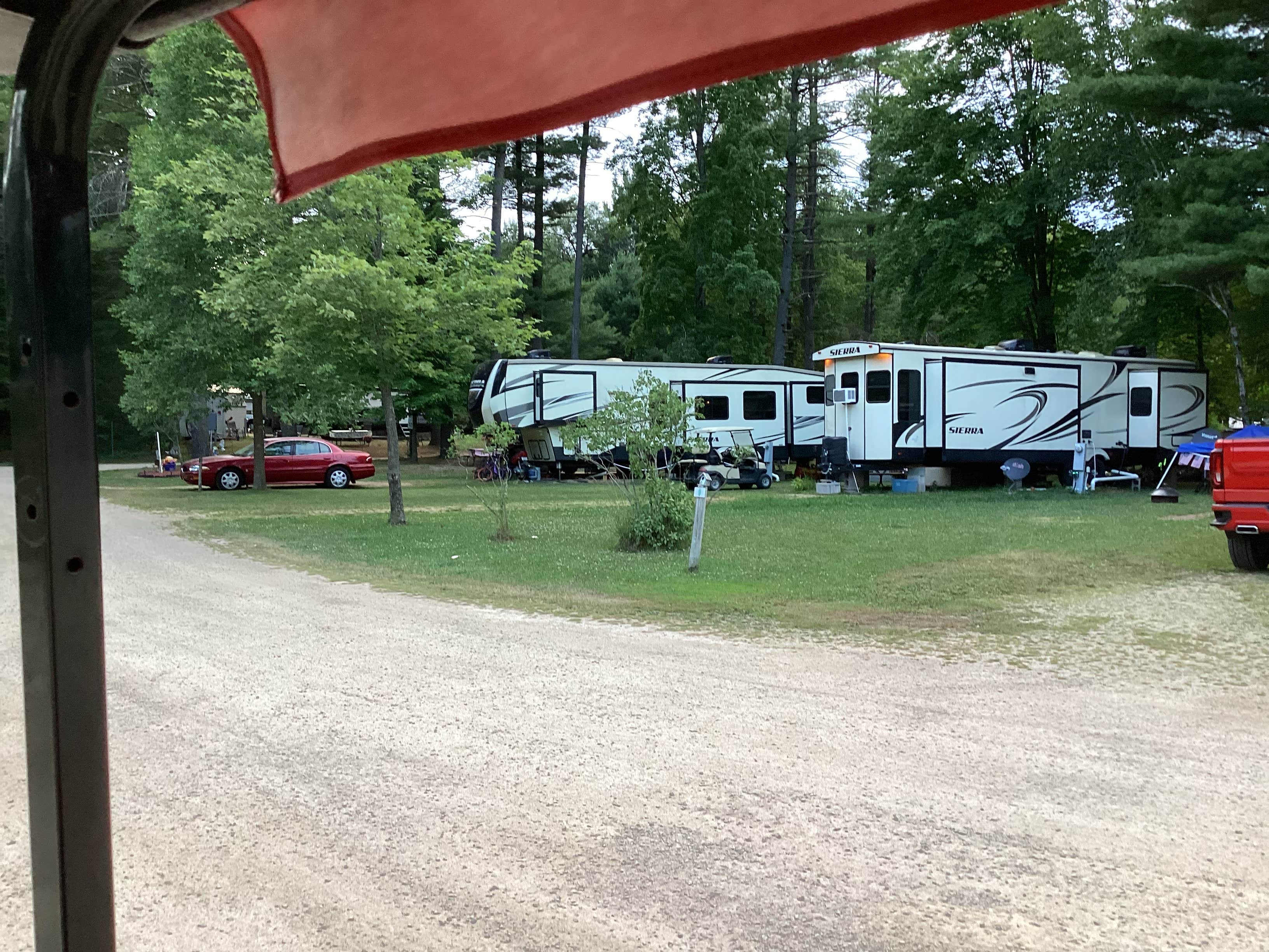 James R.'s photo of rv camping at Fawn Lake Campground near Iola, WI