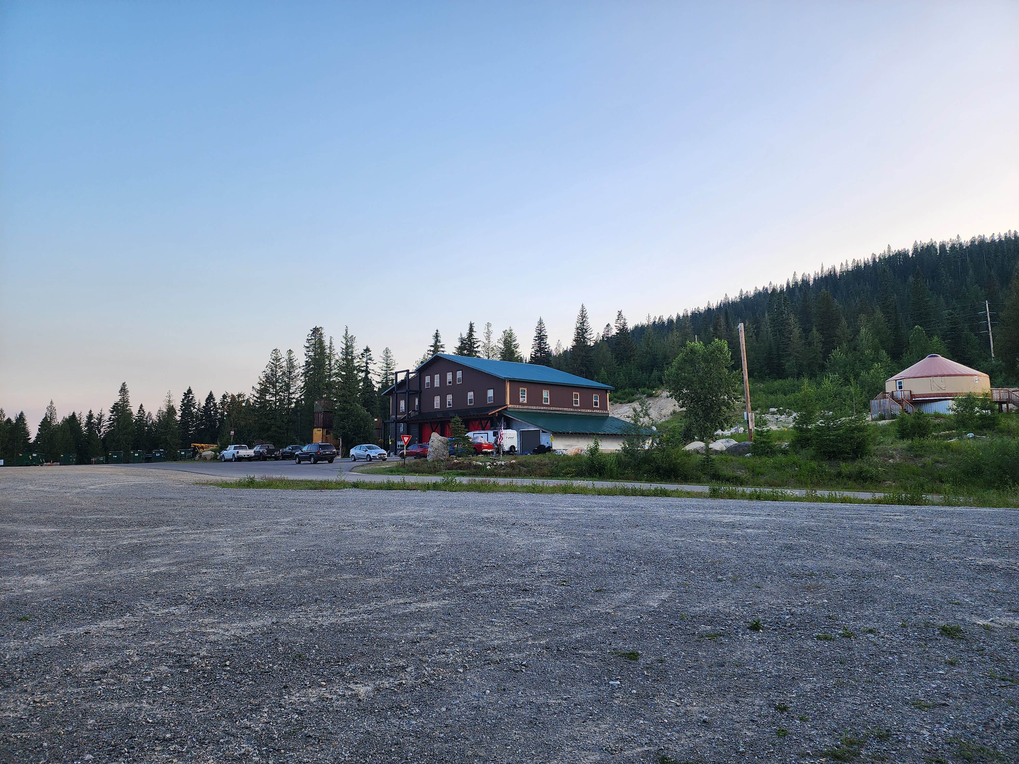 Camper-submitted photo at Schweitzer Mountain Fire Station near Ponderay, ID