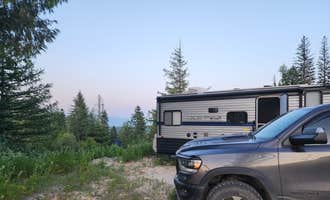 Camping near South Hayes Gulch on Bottle Bay Road: Schweitzer Mountain Fire Station, Ponderay, Idaho