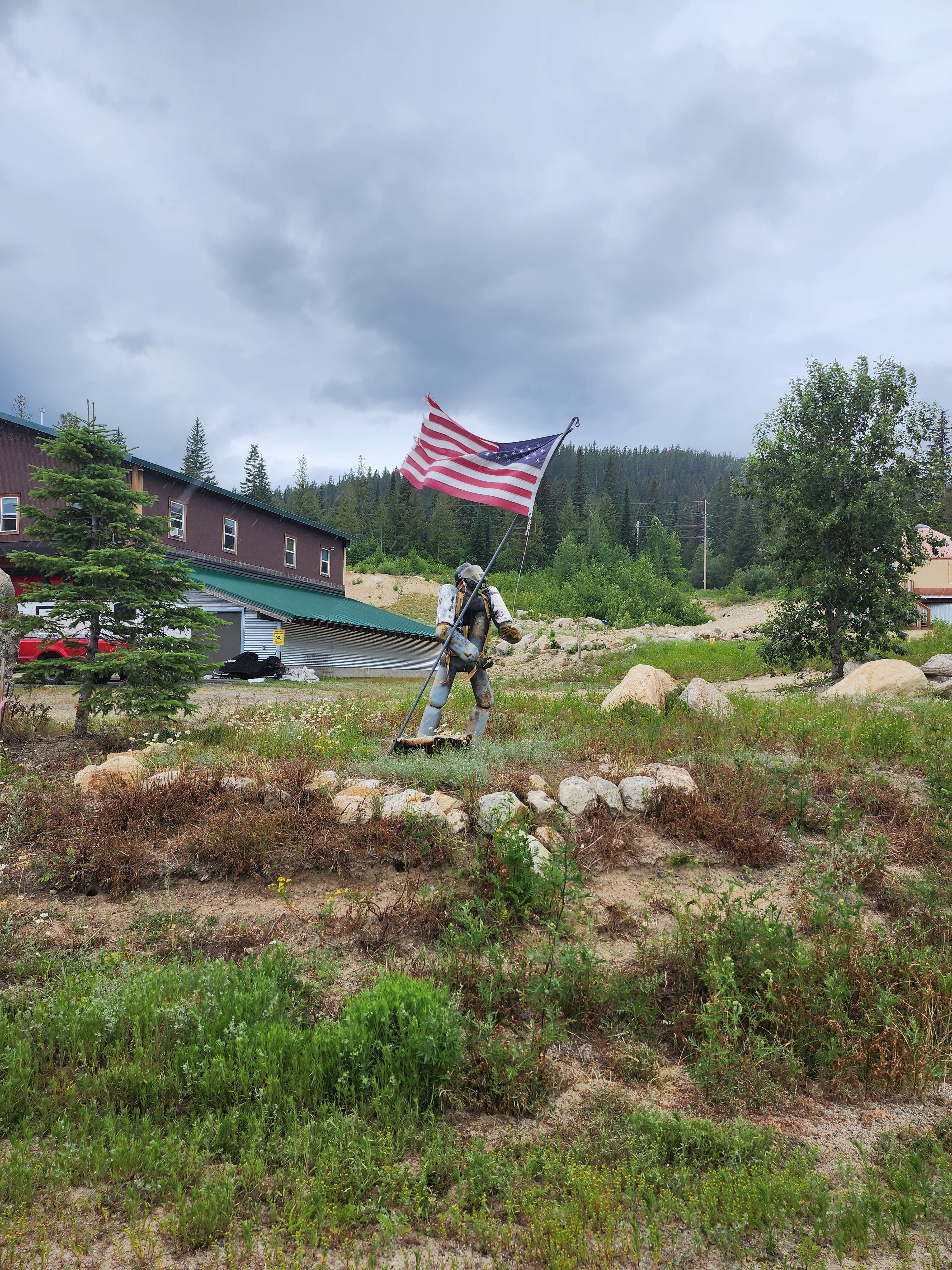 Camper submitted image from Schweitzer Mountain Fire Station - 2