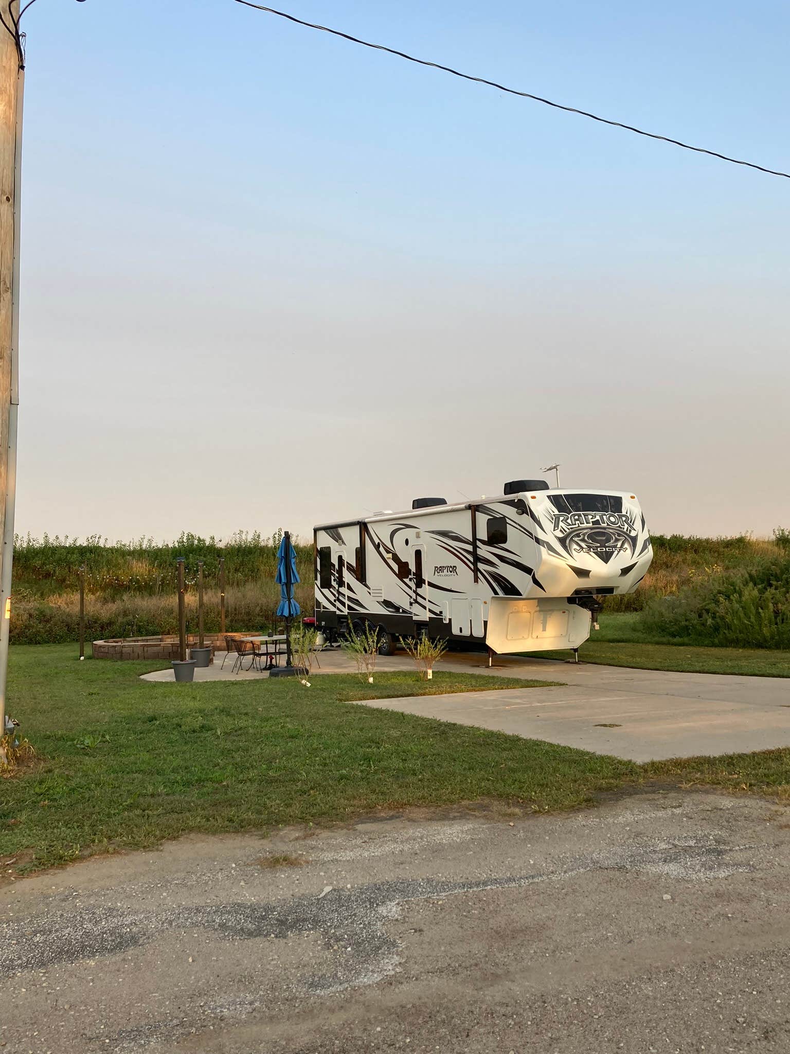David V.'s photo of rv camping at Bartlett Shores, River Lot 56 near Hickman, NE