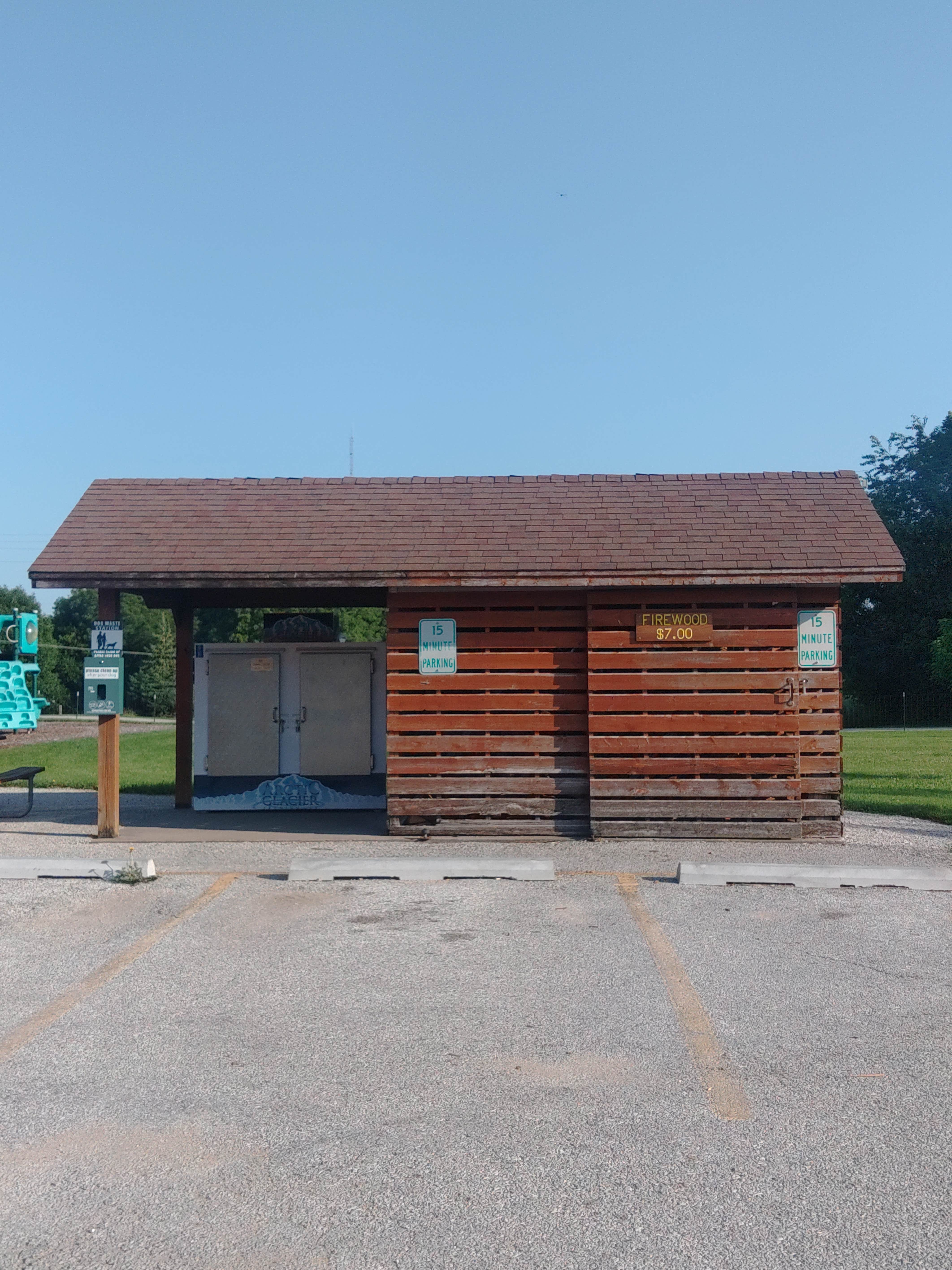 James M.'s photo of a cabin at Park Terrace Campground - West Lake Park near Fruitland, IA
