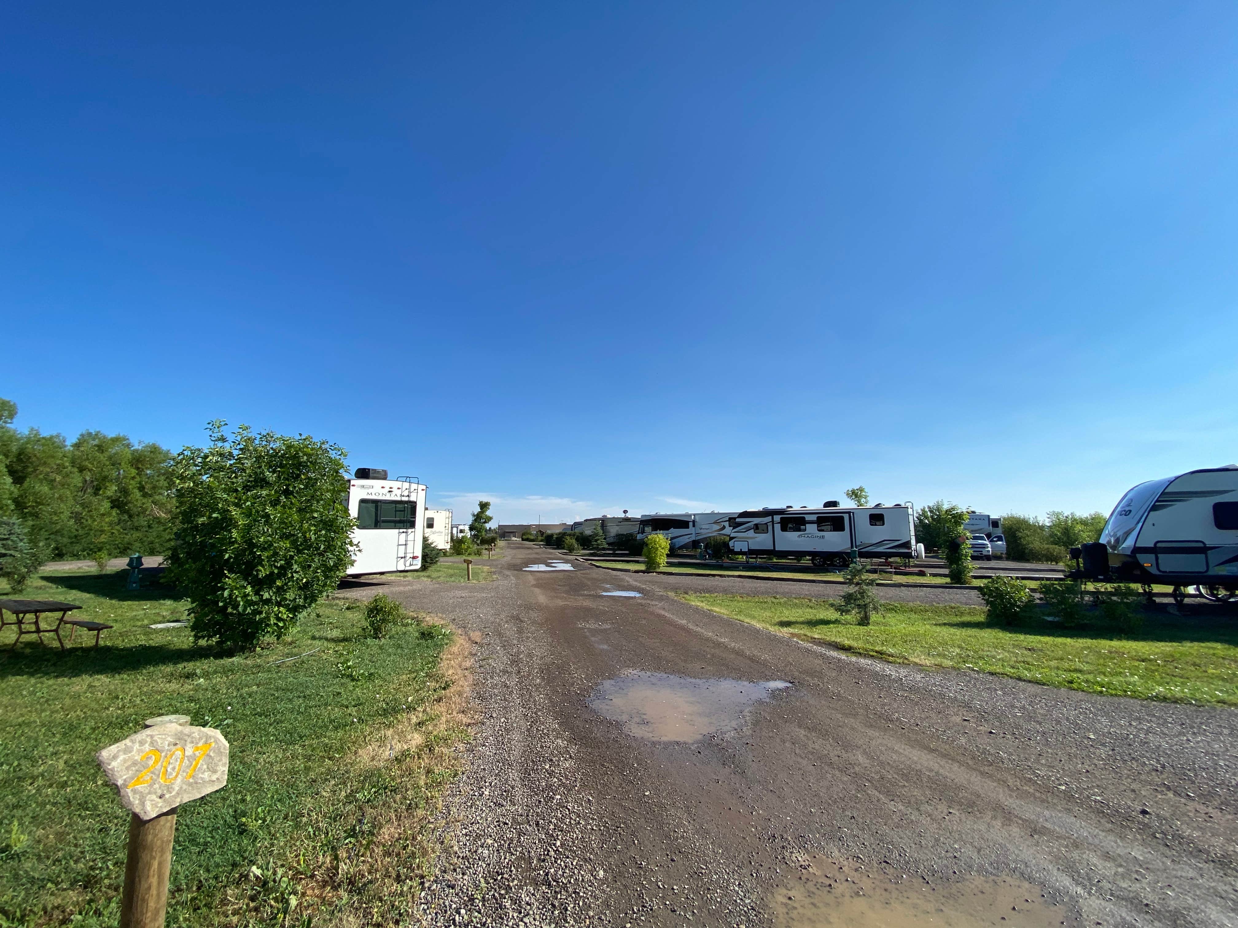 mary F.'s photo of rv camping at Great Falls KOA near Black Eagle, MT