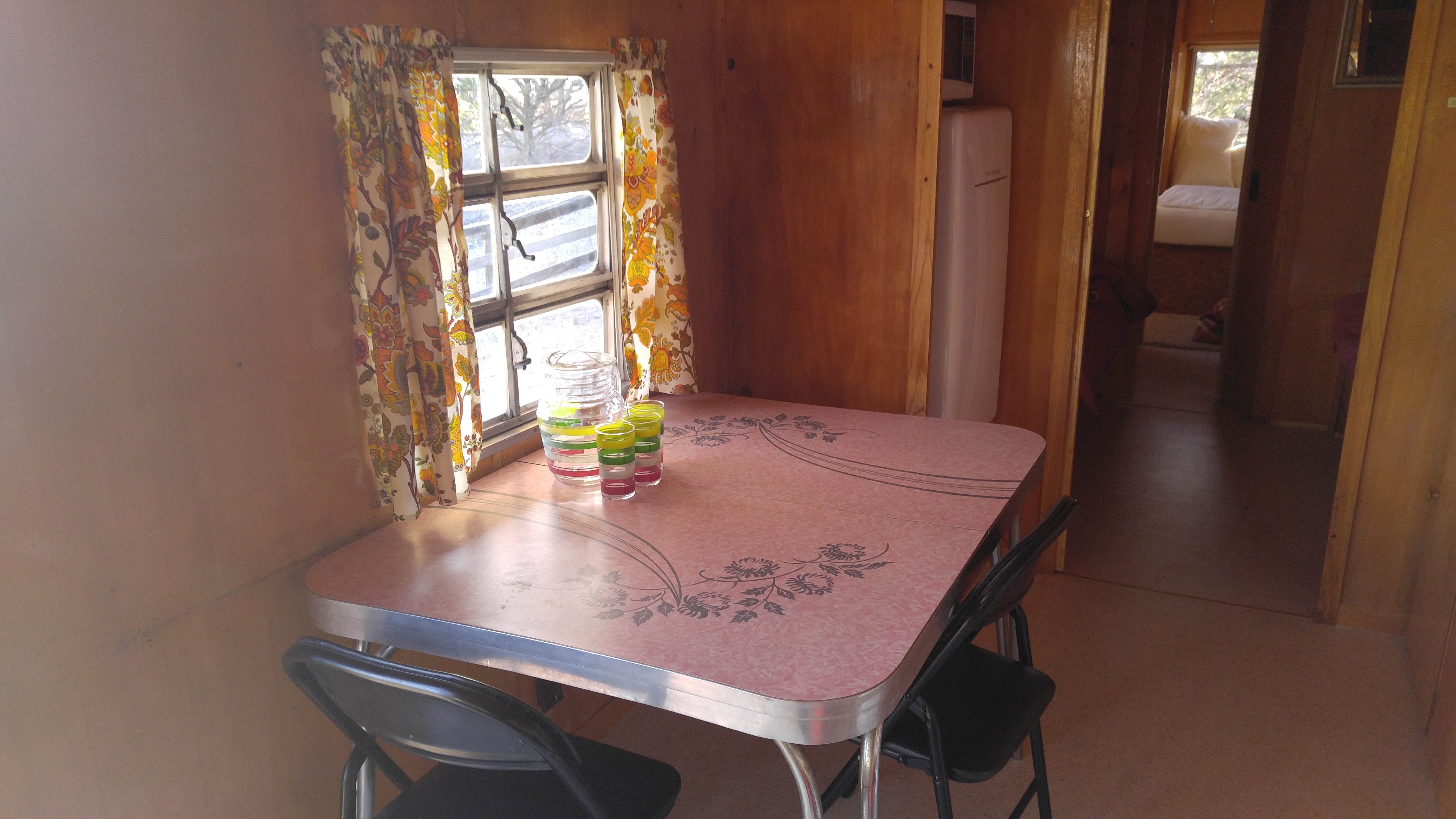 Gina M.'s photo of glamping accommodations at Mountain Goat Lodge near Granite, CO