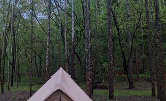 Morgan R.'s photo of tent camping at Baileys Trail Tent Camping near Lithopolis, OH