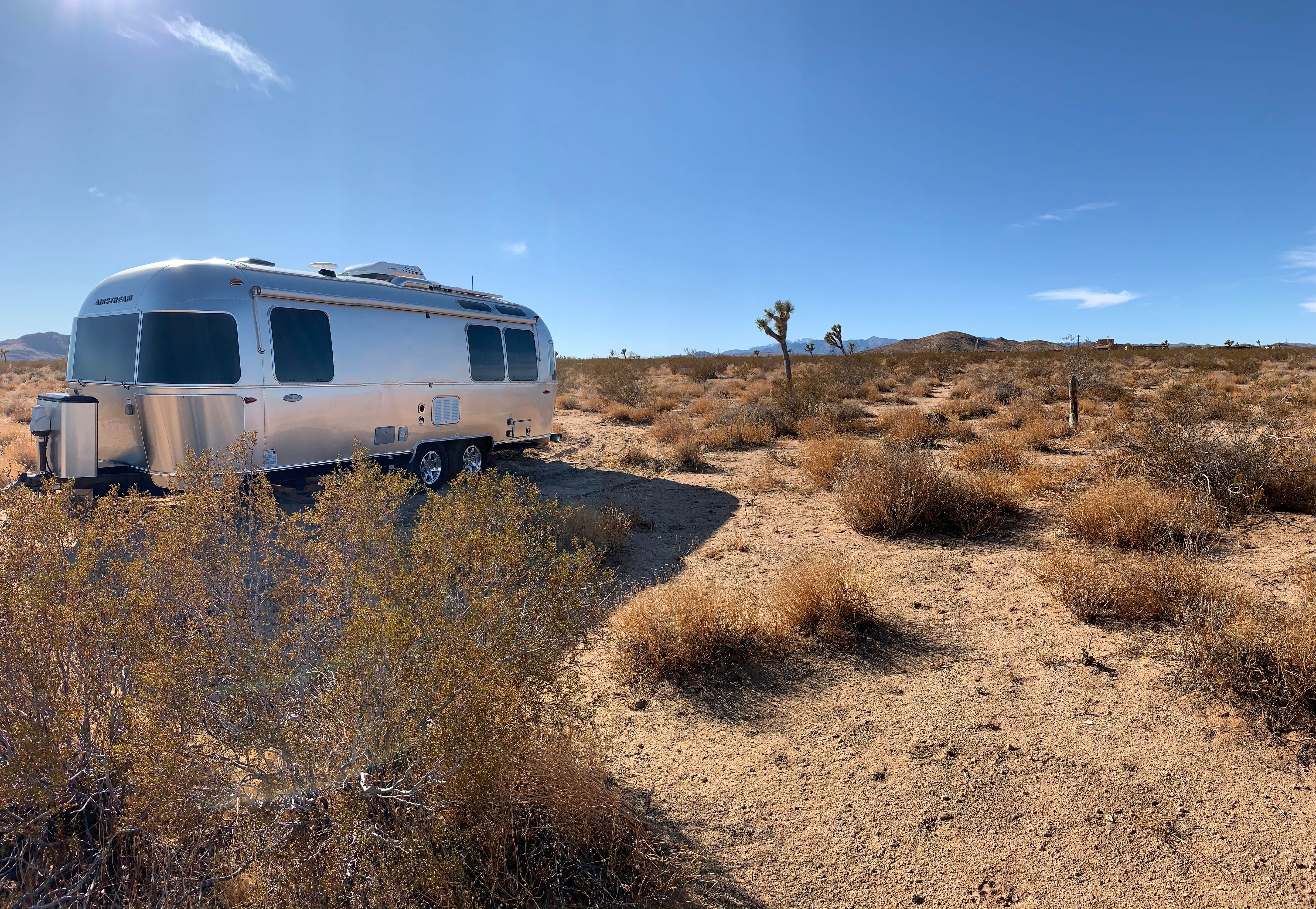 Camper submitted image from Moonlight Desert Landscape - 2