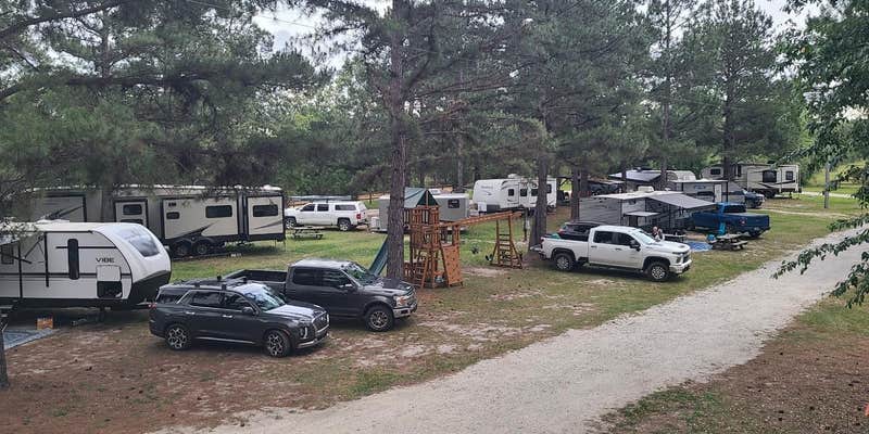 Camper submitted image from Leaning Pines Campground and Cabins