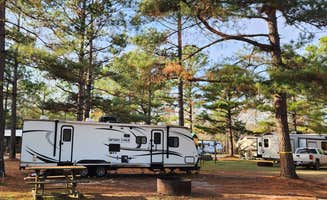 Amanda H.'s photo of rv camping at Leaning Pines Campground and Cabins near Hampton, SC
