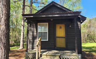 Amanda H.'s photo of a cabin at Leaning Pines Campground and Cabins near Rincon, GA