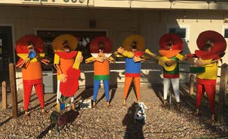 Brianna D.'s photo of camping with pets at Amarillo KOA near Fritch, TX