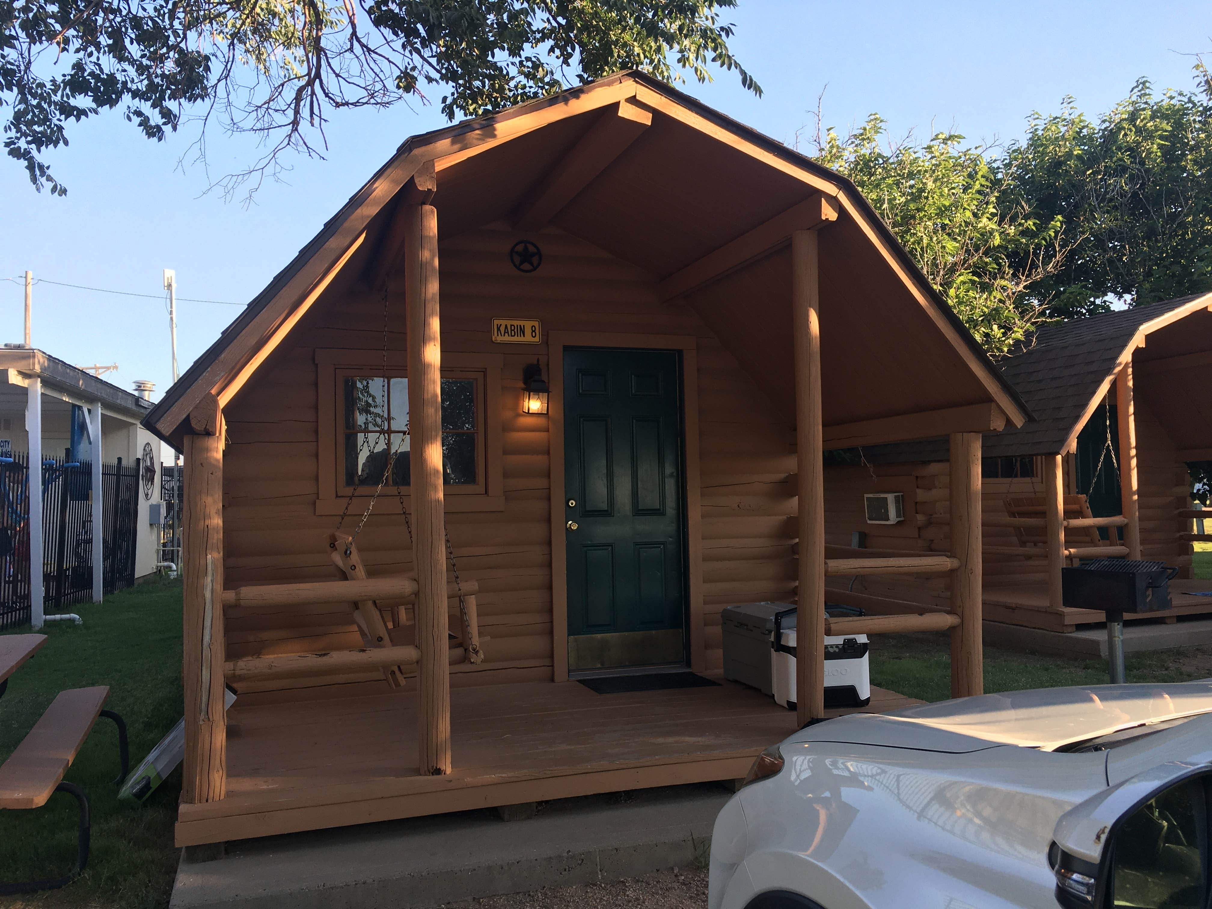 Brianna D.'s photo of glamping accommodations at Amarillo KOA near Amarillo, TX