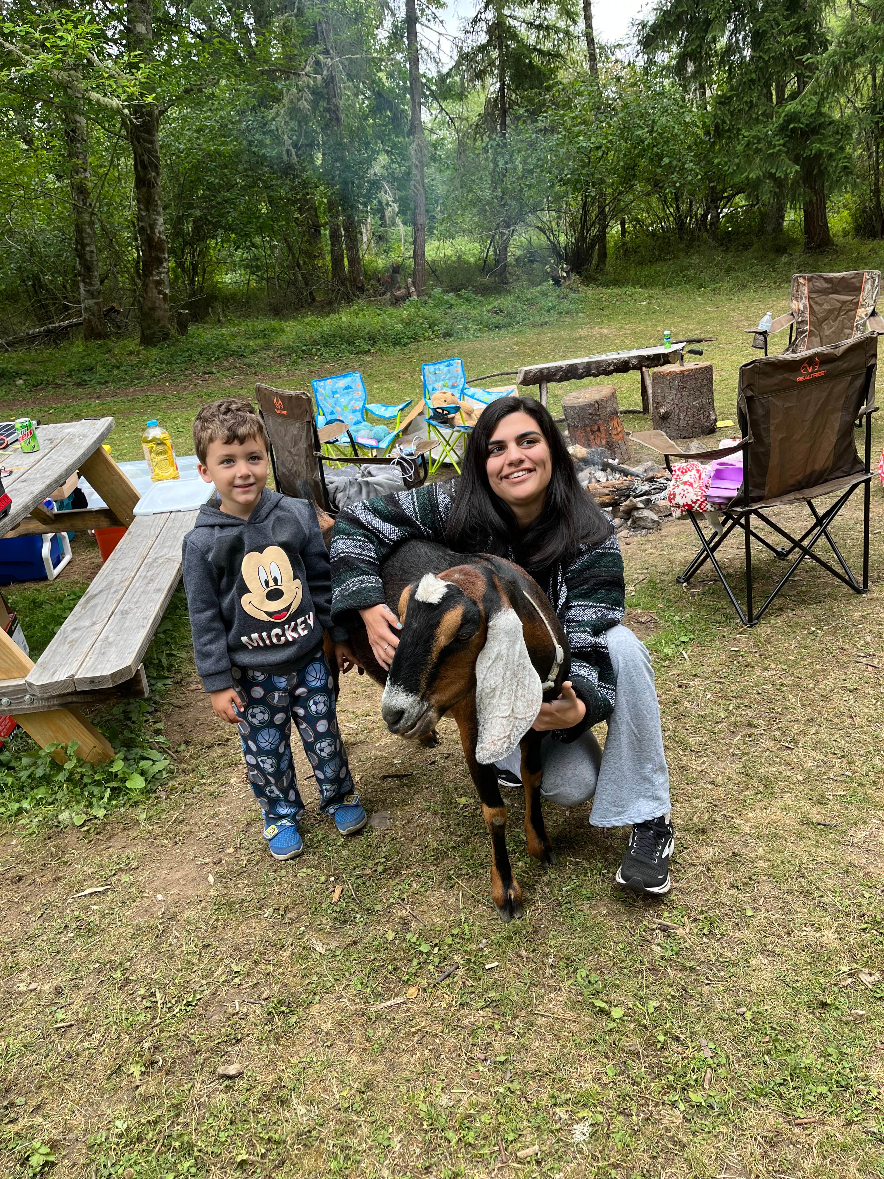 Rebecca A.'s photo of tent camping at The Healing Farm near Orting, WA