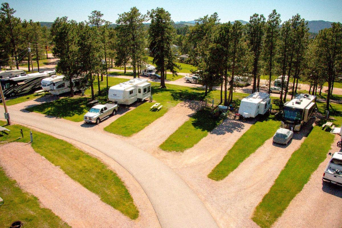Camping near Happy Holiday RV Resort: Rushmore Shadows Resort, Keystone, South Dakota