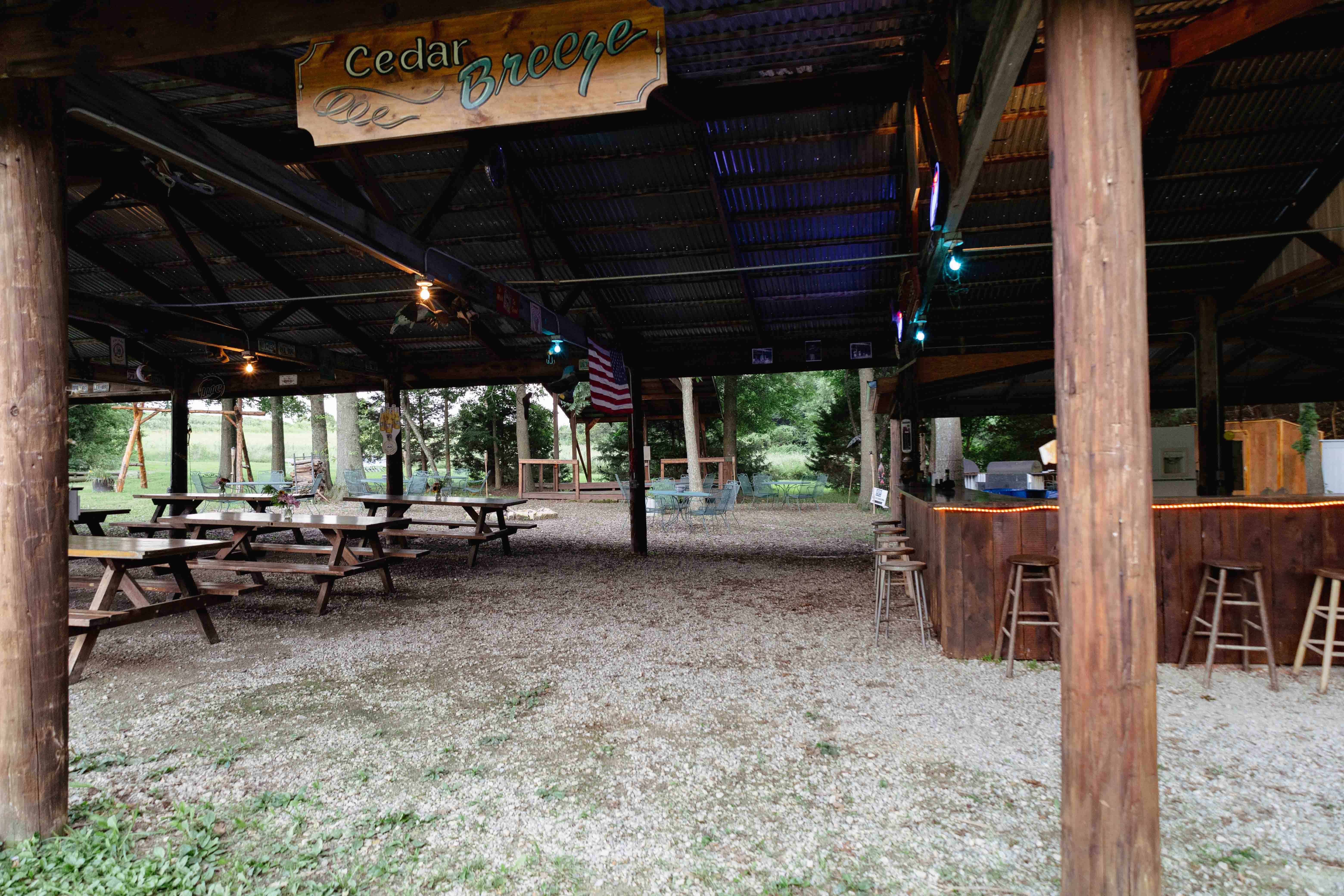 Camper-submitted photo at Cedar Hill Amphitheater near Clinton, MO