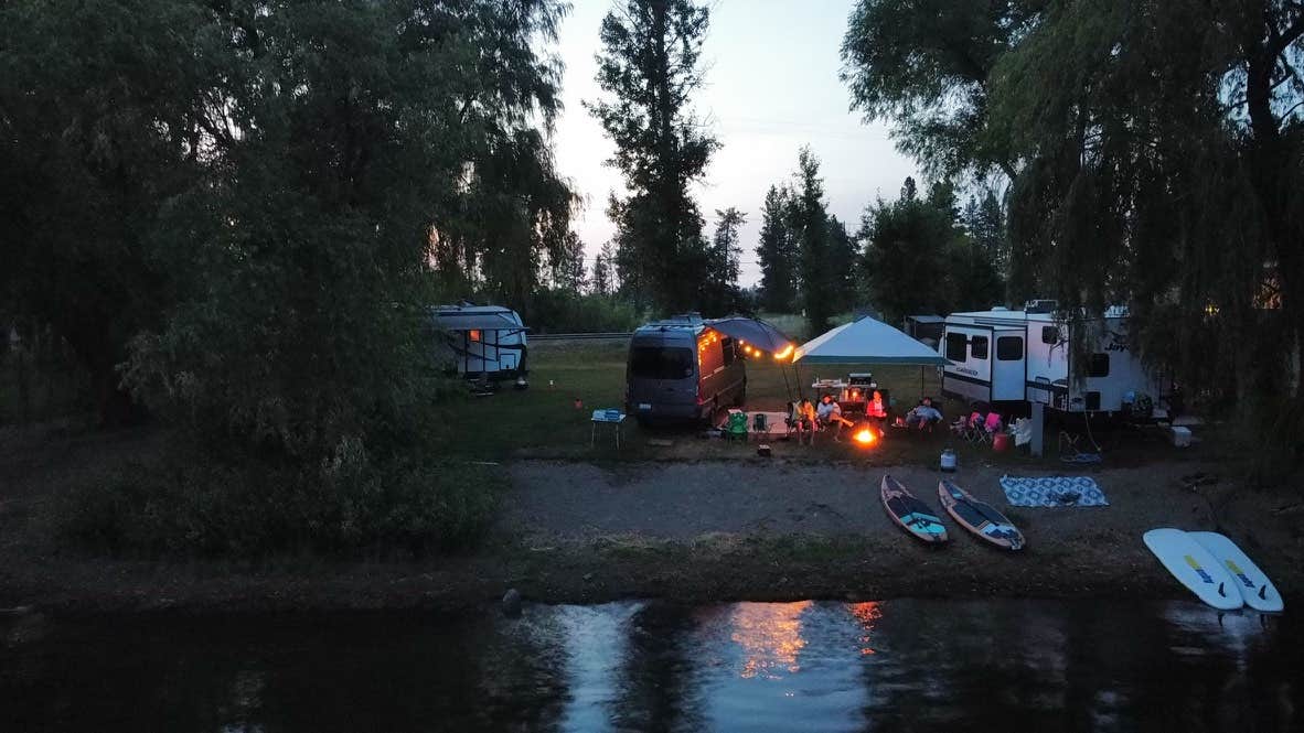 Devon L.'s photo at Ruby’s Resort & RV @ Silver Lake near St. John, WA