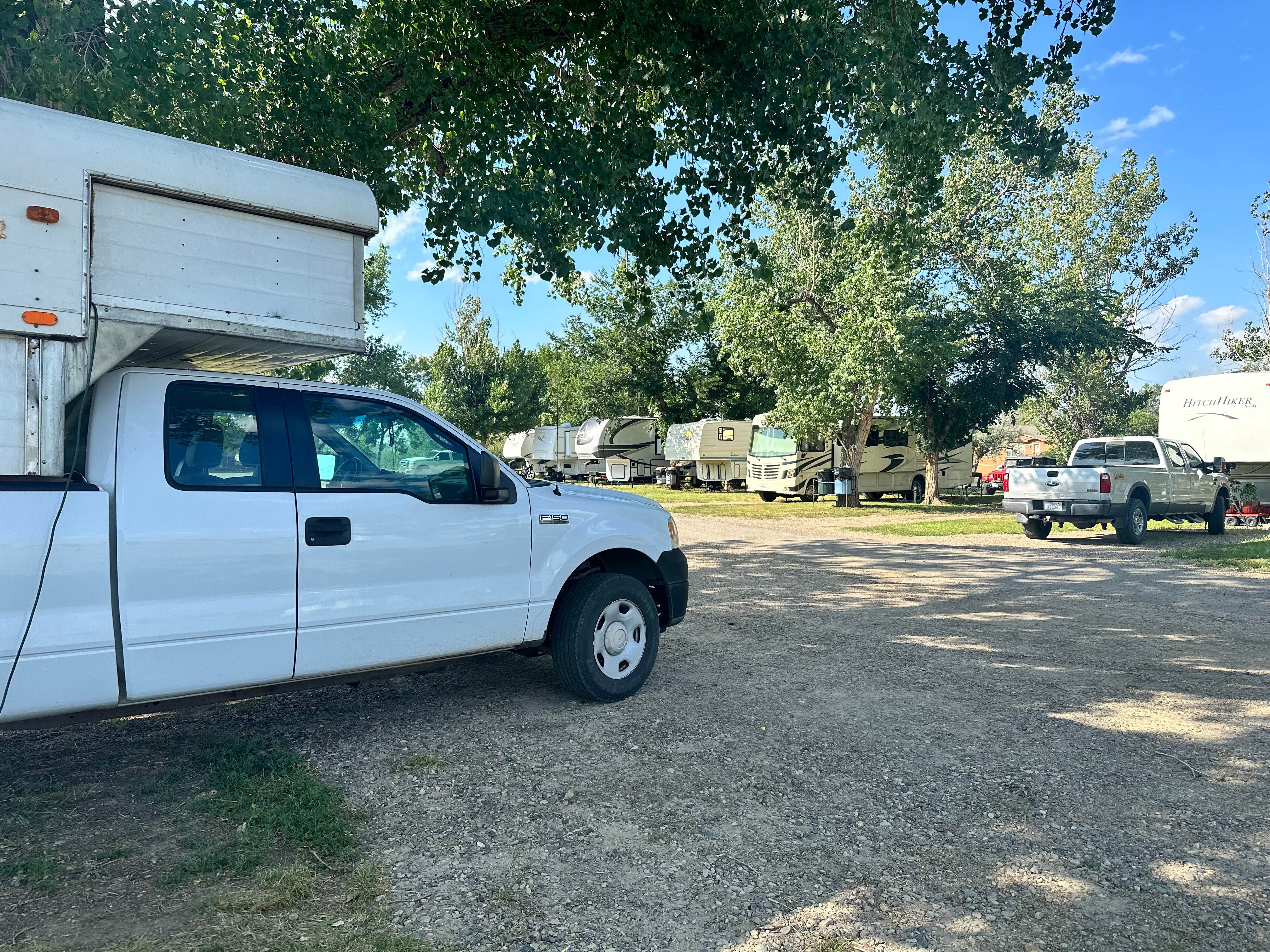 Camper-submitted photo at Wagon Wheel Campground near Colstrip, MT