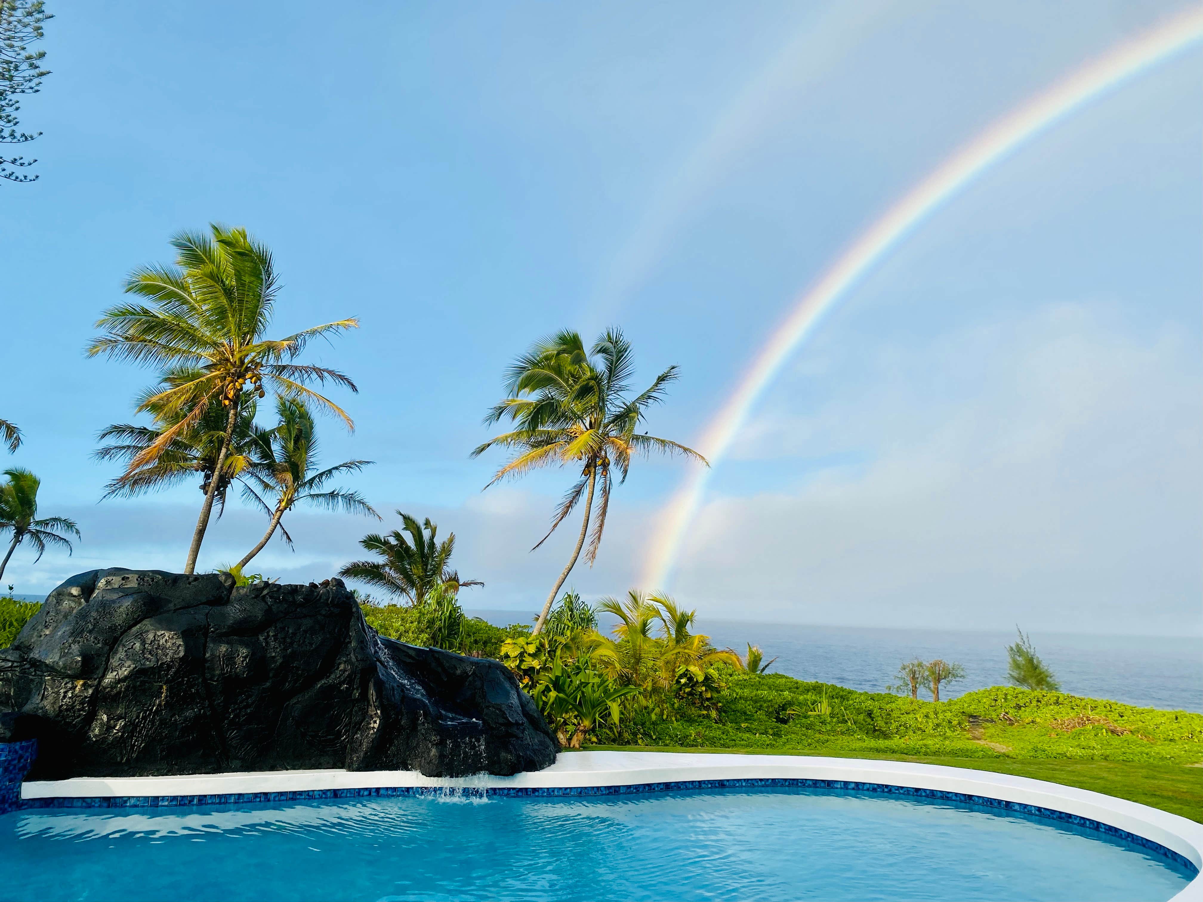 Camper-submitted photo at Wild Blue Water Ranch near Hawaiian Paradise Park, HI