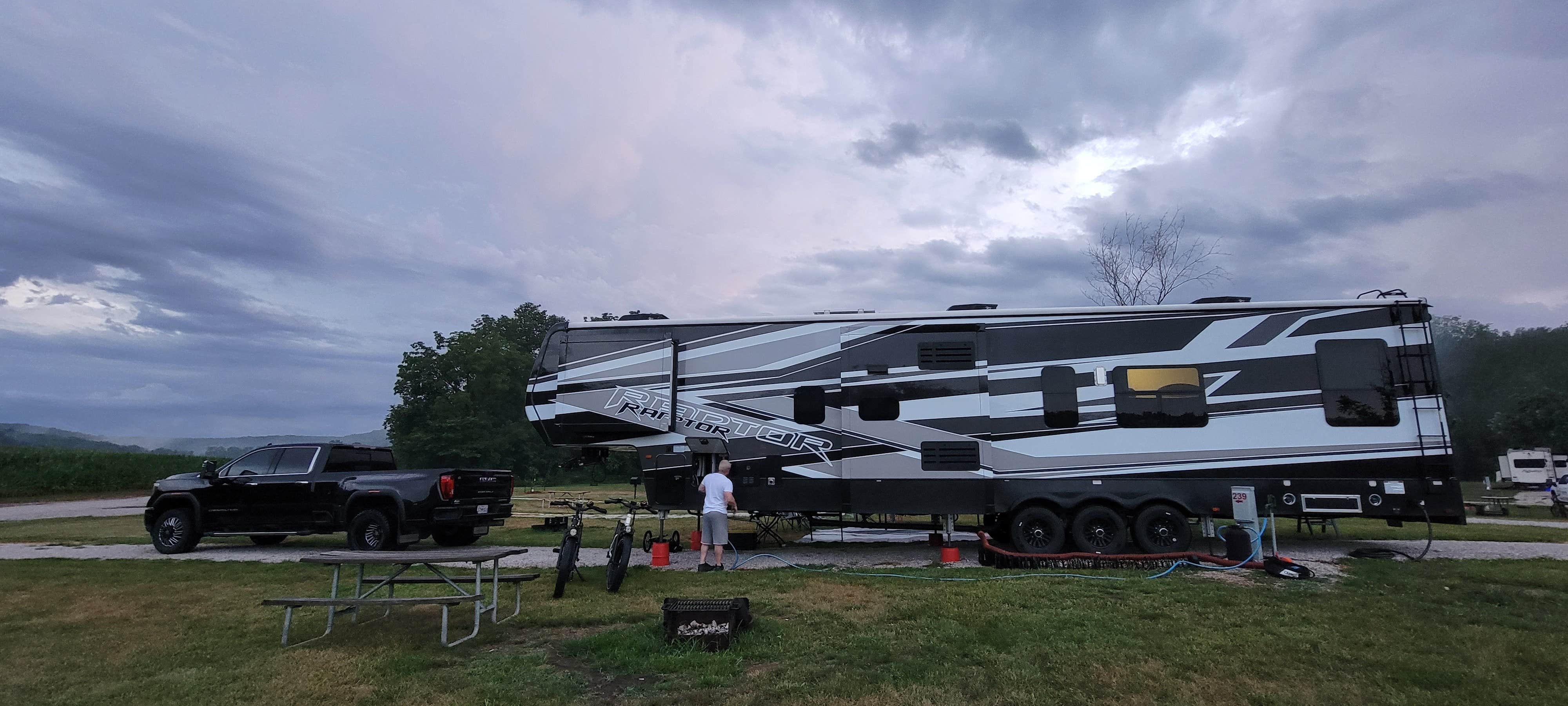 Camper-submitted photo at Huzzah Valley Resort near Steelville, MO