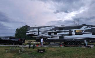 Candace's photo of rv camping at Huzzah Valley Resort near Potosi, MO