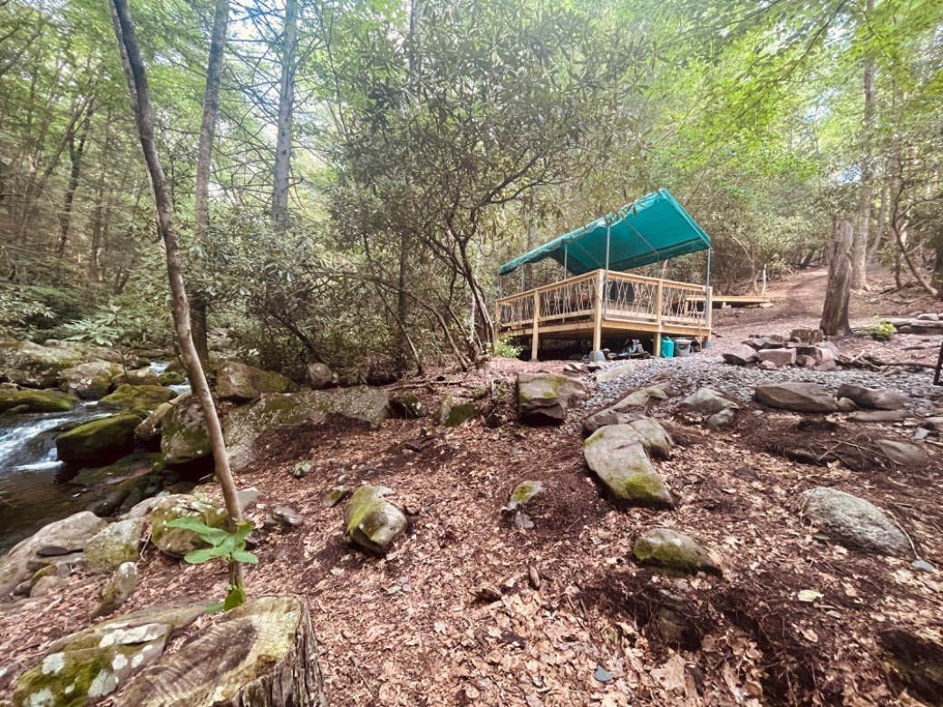 The Dyrt's photo of glamping accommodations at Camp Dietrich - Bear Creek Hideaway near Tobyhanna, PA