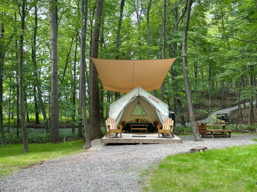 The Dyrt's photo at Tentrr Signature Site - Heavens Landing near Washington Township, NJ