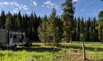 Camping near Warren Bridge Campground and Picnic Area: Fisherman Creek Road, Bondurant, Wyoming