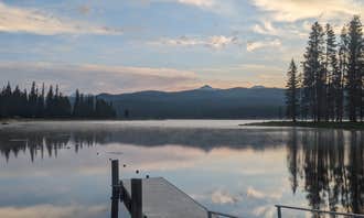 Camping near Corricks River Bend: Camp Paxson, Seeley Lake, Montana