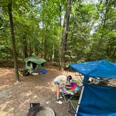 Review photo of Trap Pond State Park Campground by Marie L., July 13, 2023