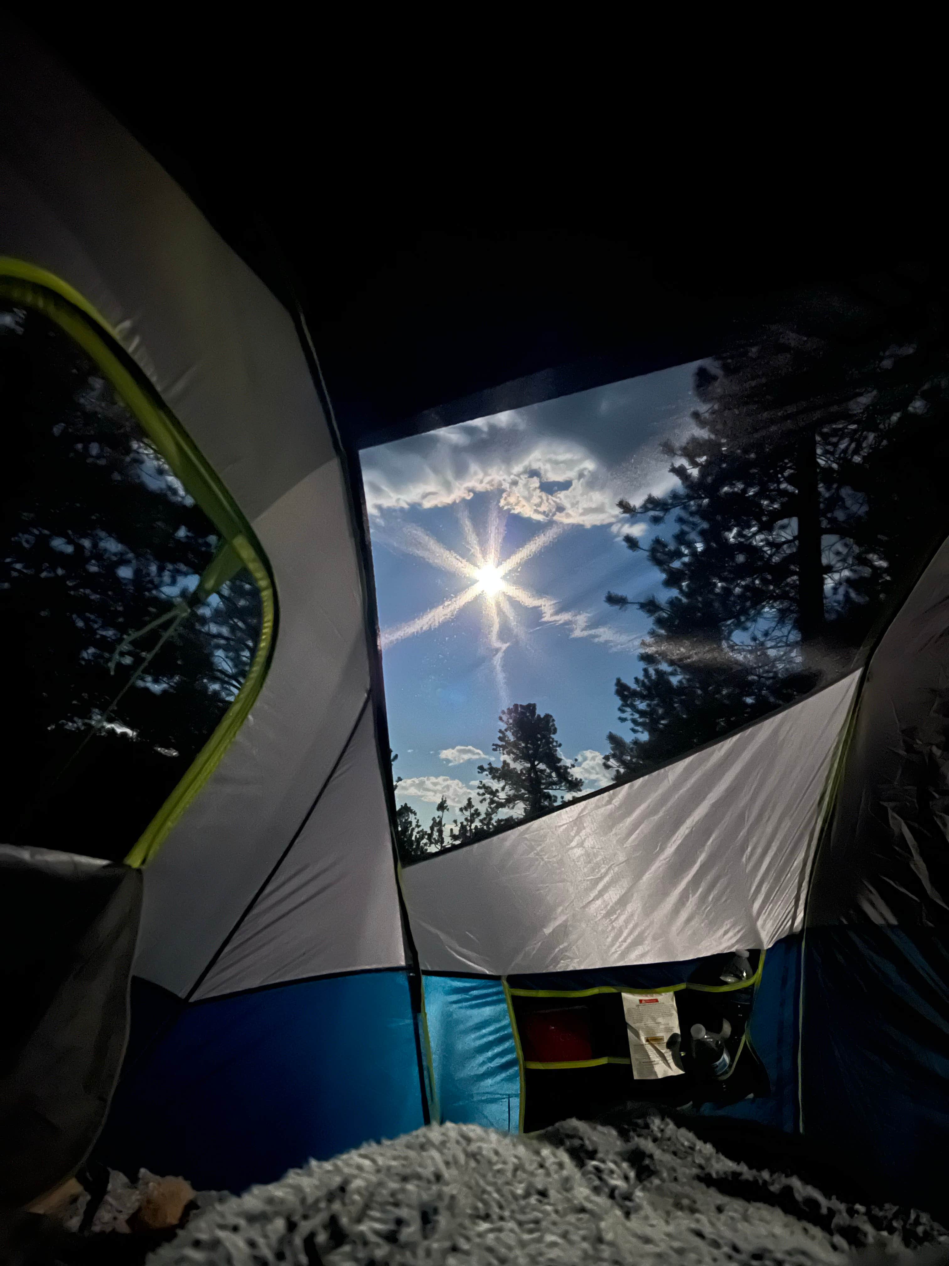 Mashael A.'s photo of tent camping at Allenspark Dispersed Camp Spot near Boulder, CO