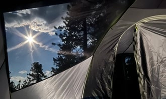 Camping near Glacier Gorge Backcountry Campsite — Rocky Mountain National Park: Allenspark Dispersed Camp Spot, Pinewood Springs, Colorado