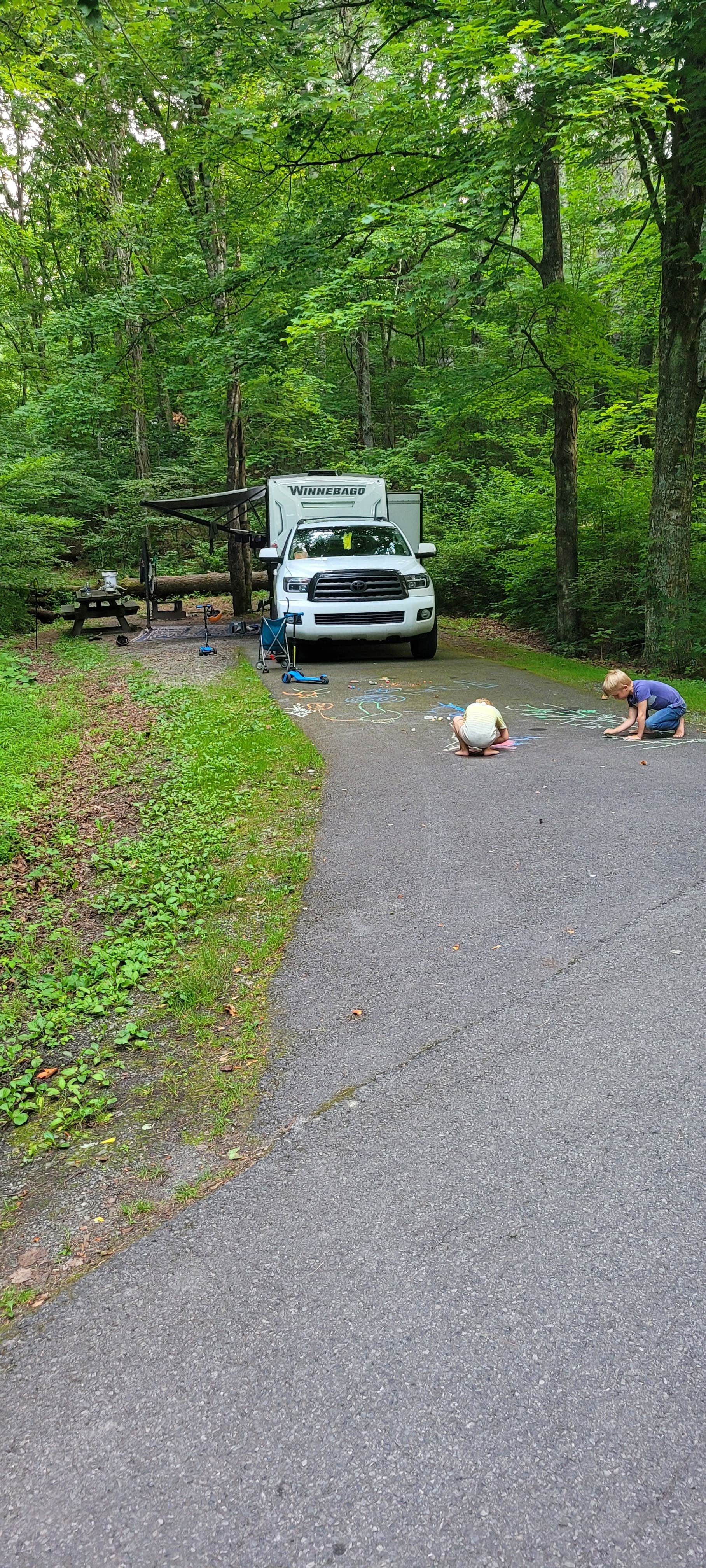 Camper-submitted photo at Stony Fork Campground near Elk Creek, VA