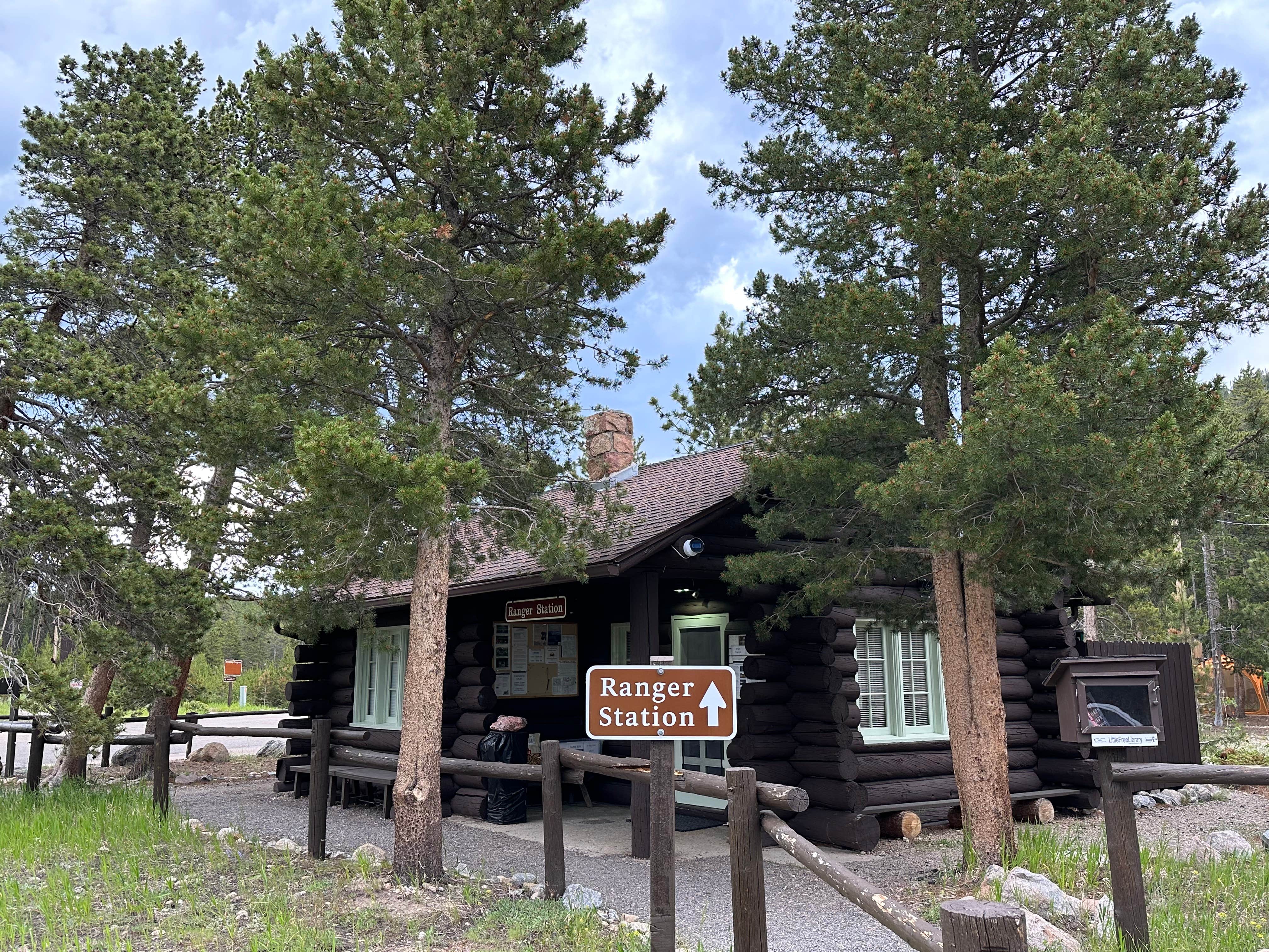 Gretchen's photo of glamping accommodations at Glacier Basin Campground — Rocky Mountain National Park near Hygiene, CO