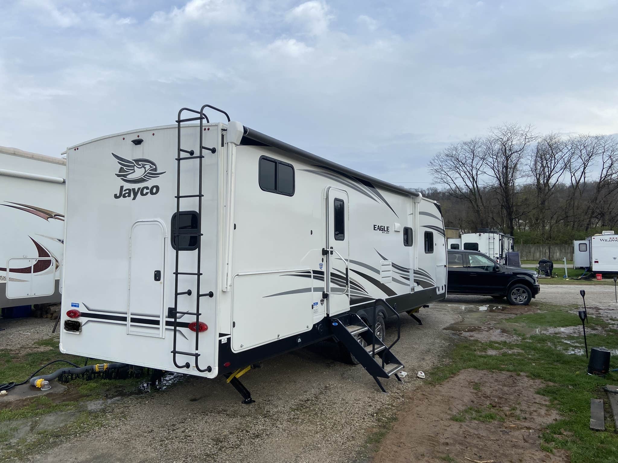 Jason G.'s photo of rv camping at Robert Newlon Airpark RV Park Huntington, WV near East Lynn Lake