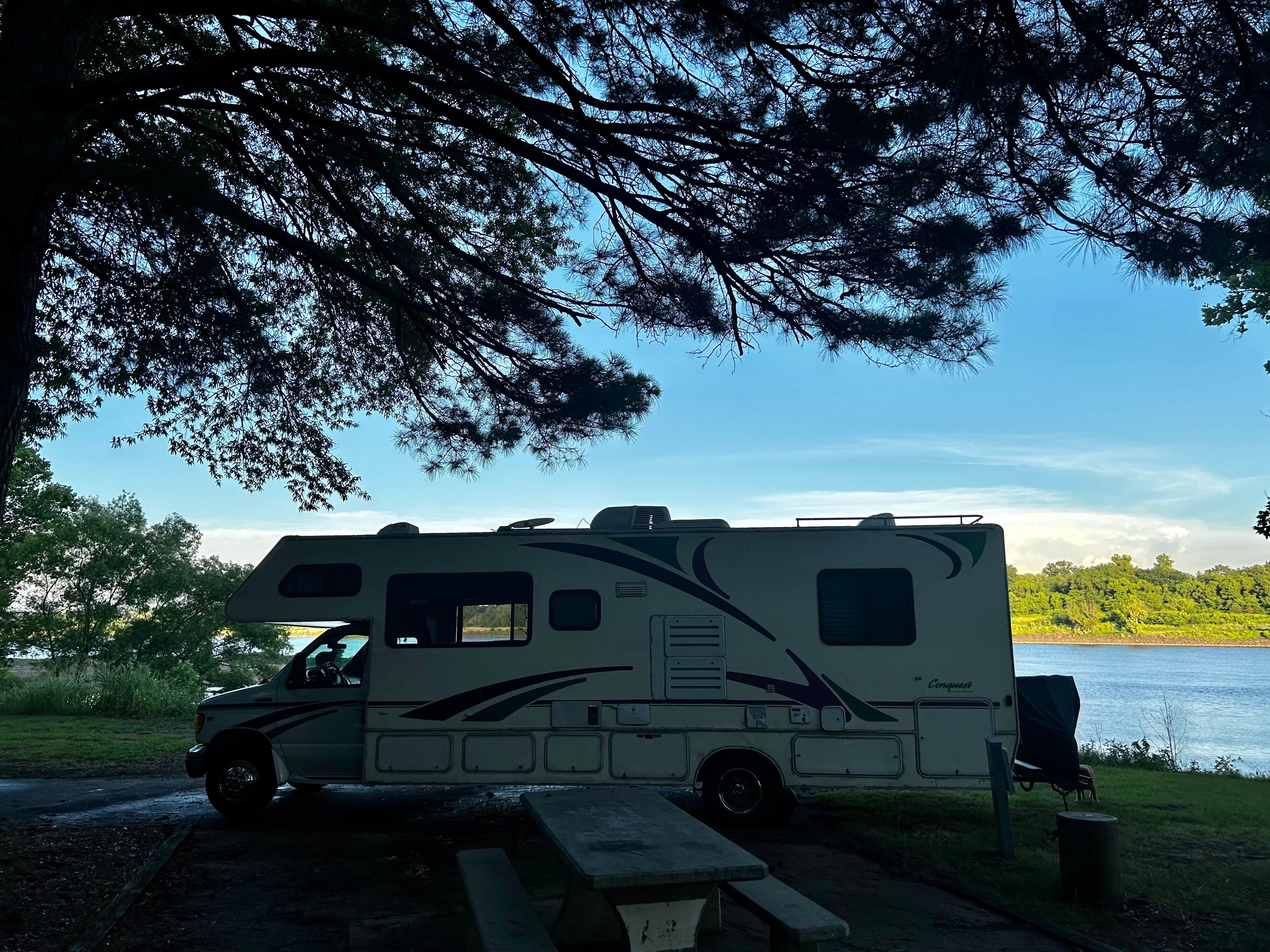 Camper-submitted photo at Cherokee Park (Arkansas River) — Arkansas River Rockefeller Lake near Ozark-St. Francis National Forests